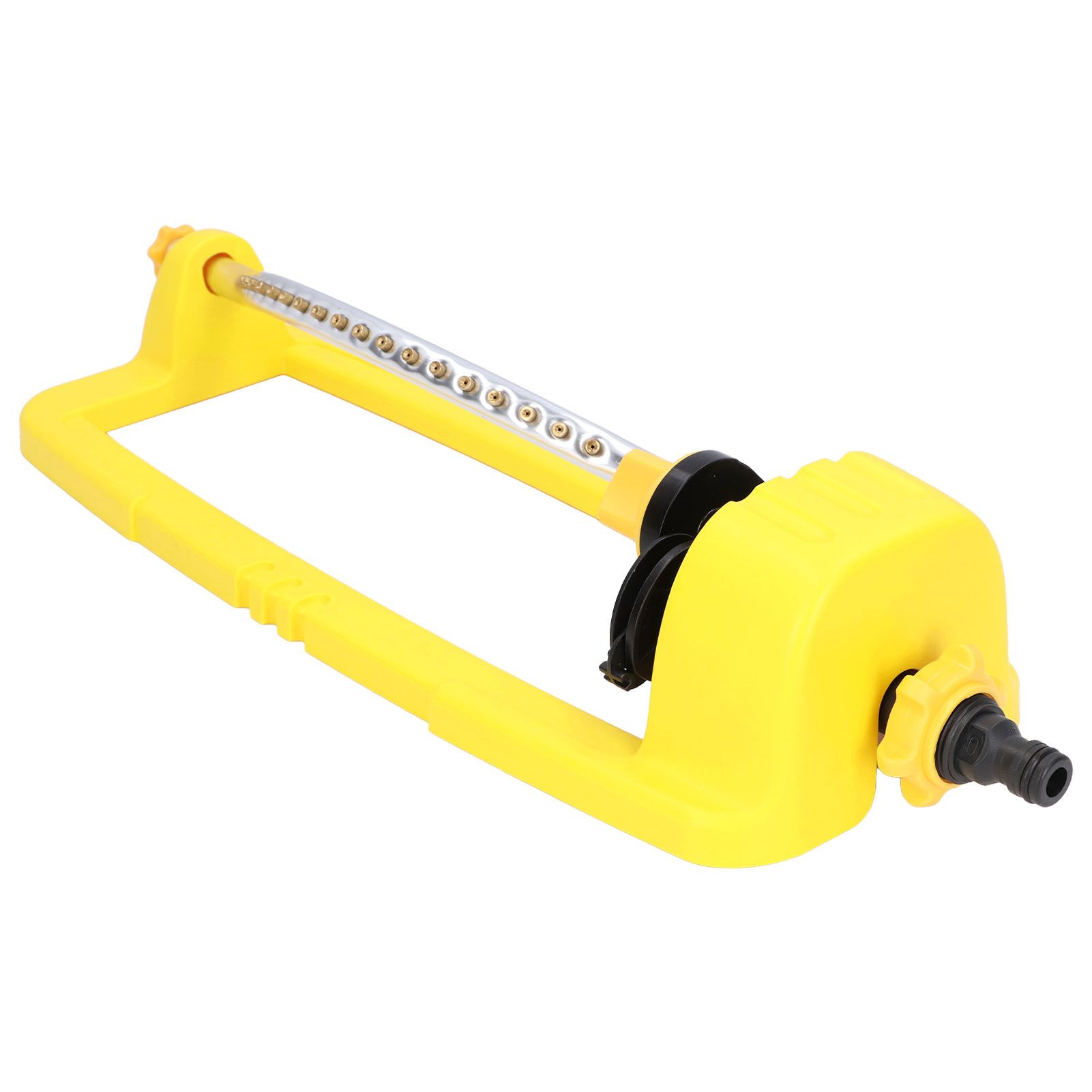 Oscillating Sprinkler 18 Holes Large Coverage Automatic Rotation Water Sprinkler for Lawns Gardens - Image 4