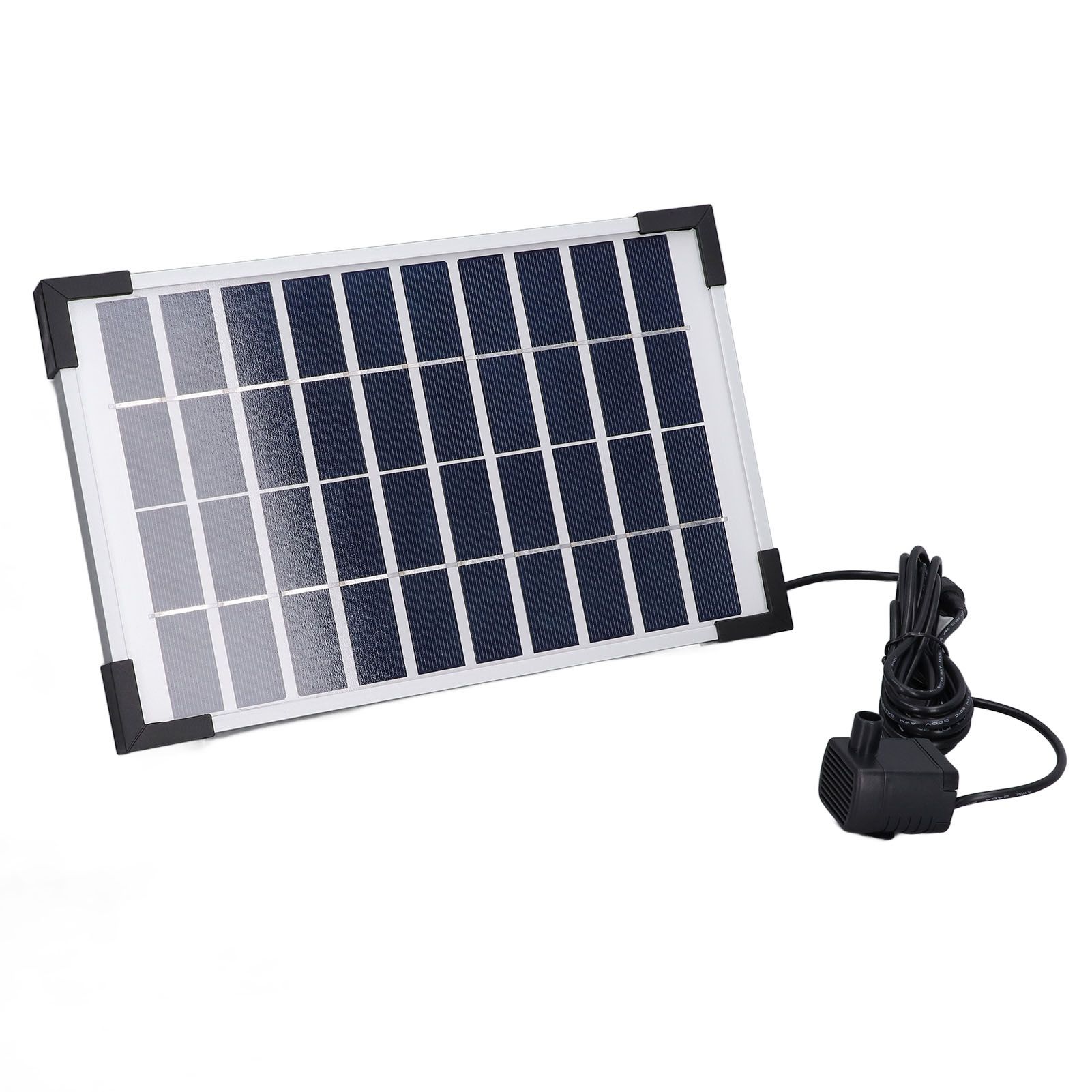 10V 5W Solar Fountain Kit Floating Solar Fountain Water Pump Kit for Gardens Pools Fish Tanks Aquariums - Image 7