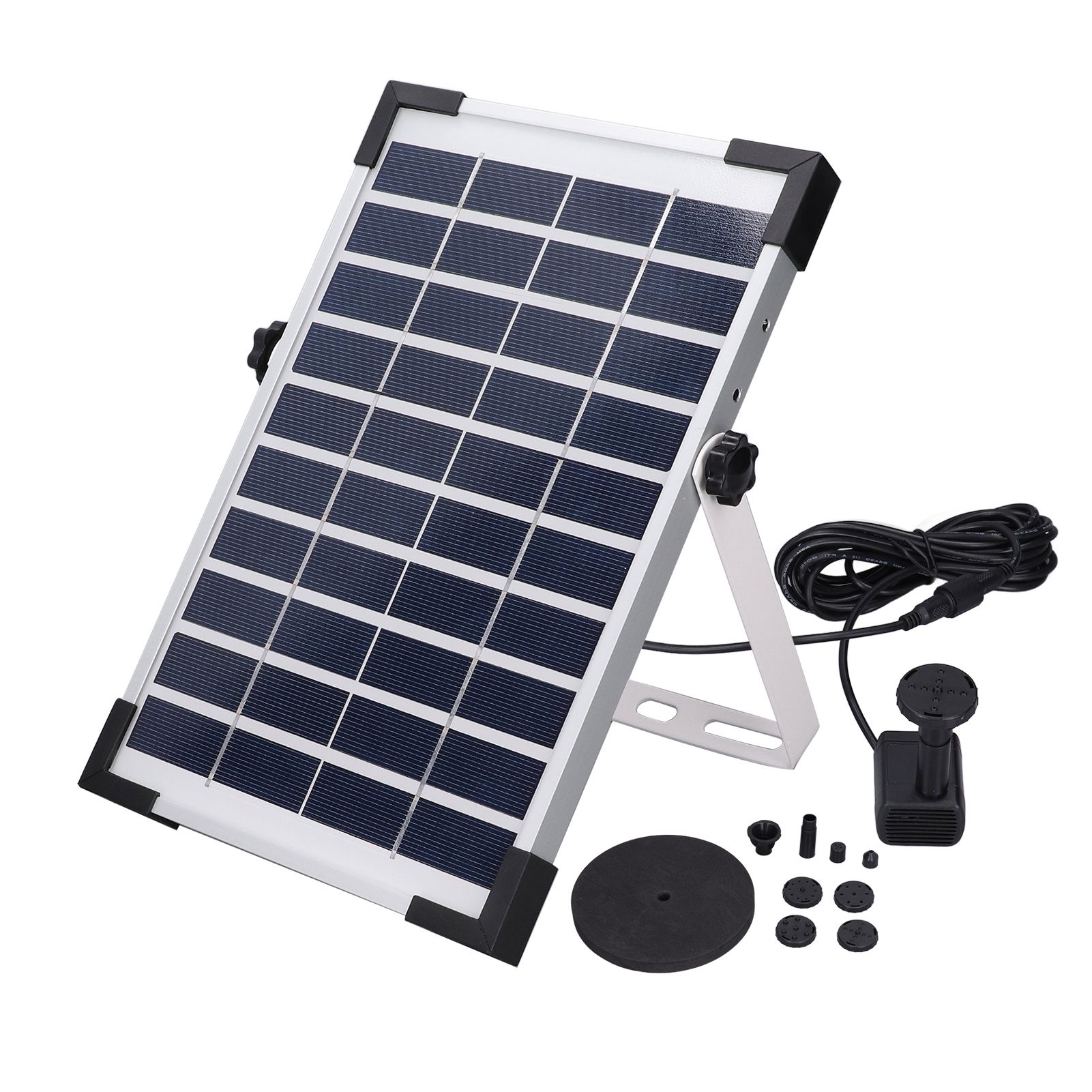 Solar Fountain Solar Powered 10000 Hours Life Fine Workmanship Simple Operation Solar Fountain Pump - Image 1