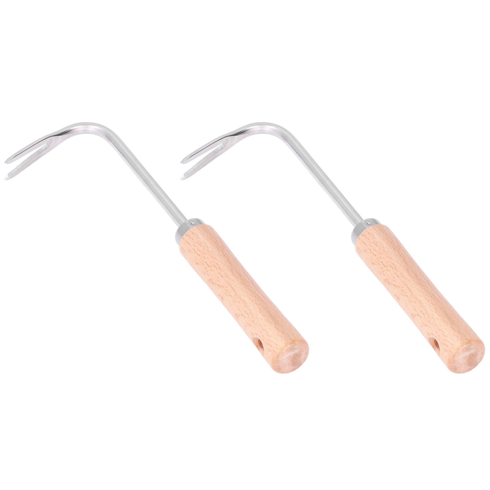 2pcs Garden Weeder Lightweight Efficient Labor Saving Ergonomic Design Small Compact Digging Supplies - Image 1