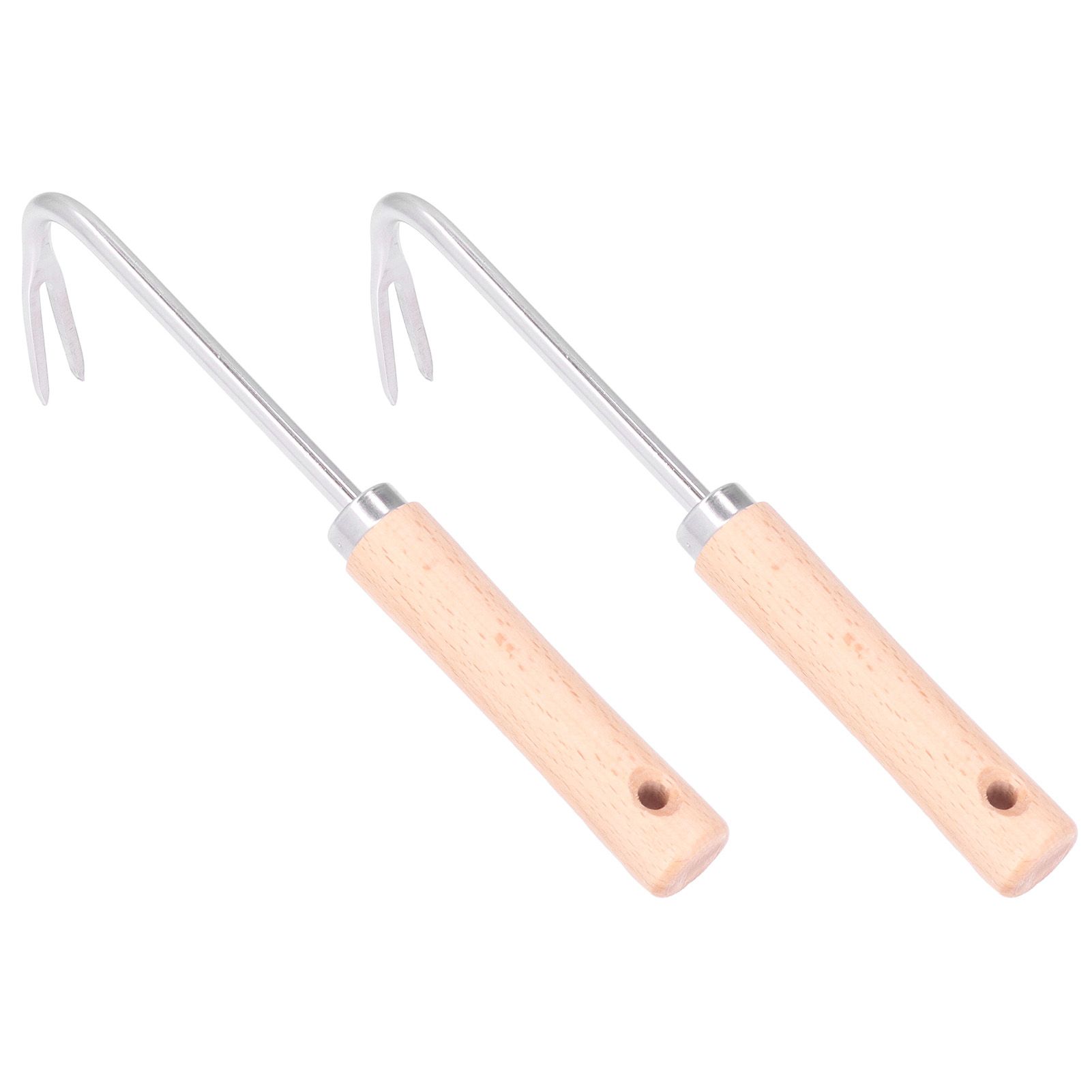 2pcs Garden Weeder Lightweight Efficient Labor Saving Ergonomic Design Small Compact Digging Supplies - Image 3