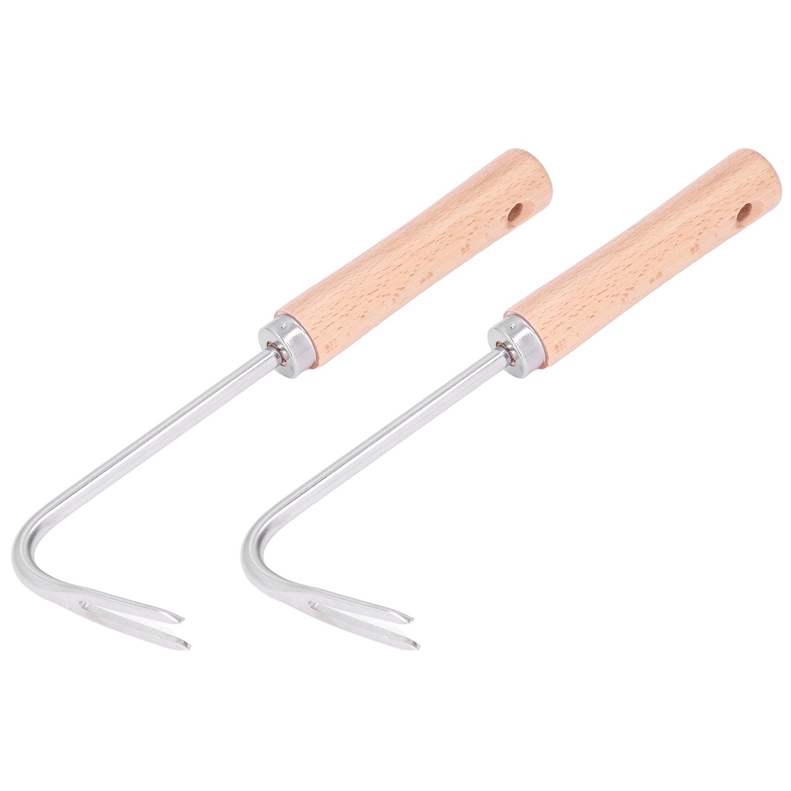 2pcs Garden Weeder Lightweight Efficient Labor Saving Ergonomic Design Small Compact Digging Supplies - Image 6
