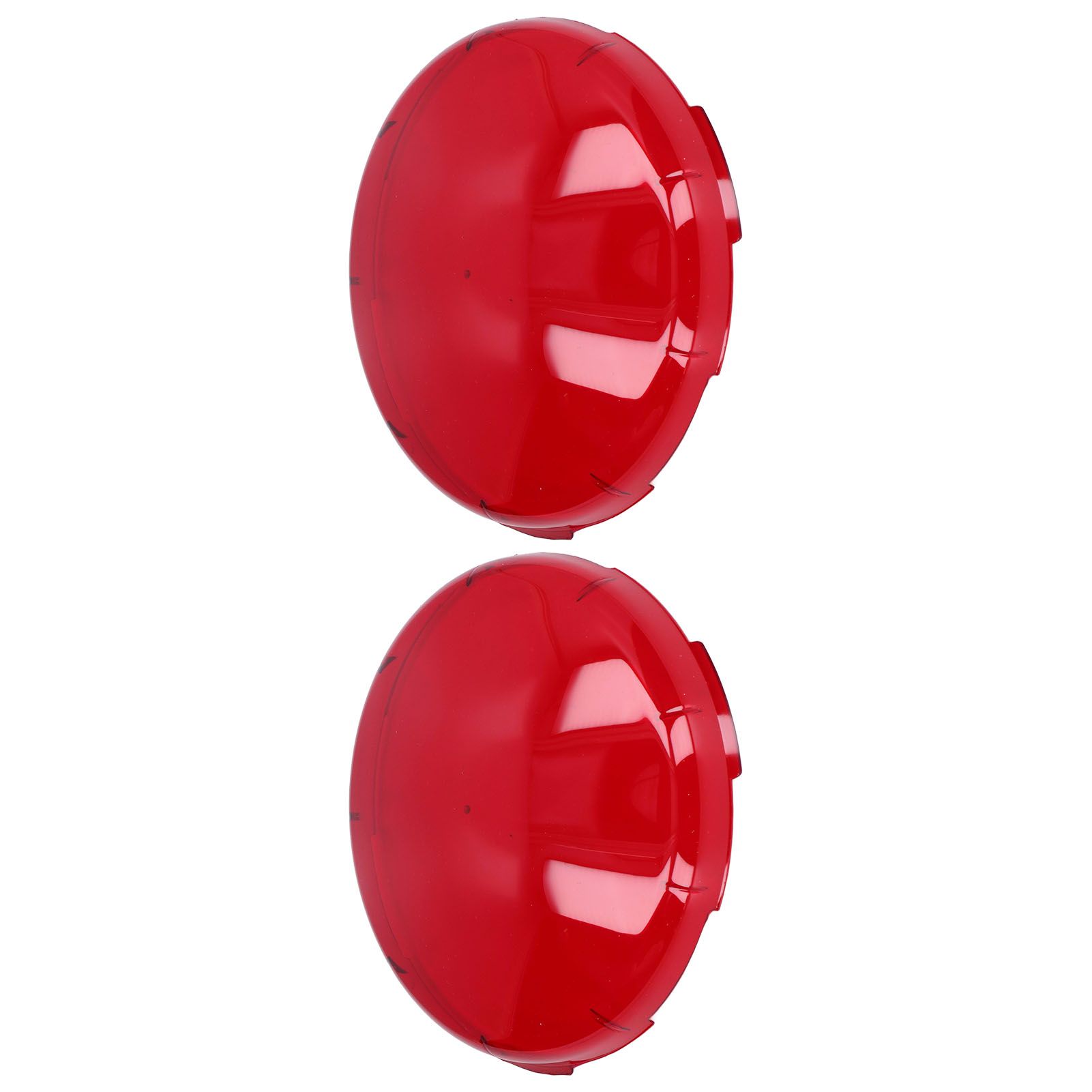 2Pcs Pool Lens Cover Plastic Red Transparent Underwater Light Lens Covers for Spa Lights 19cm - Image 4