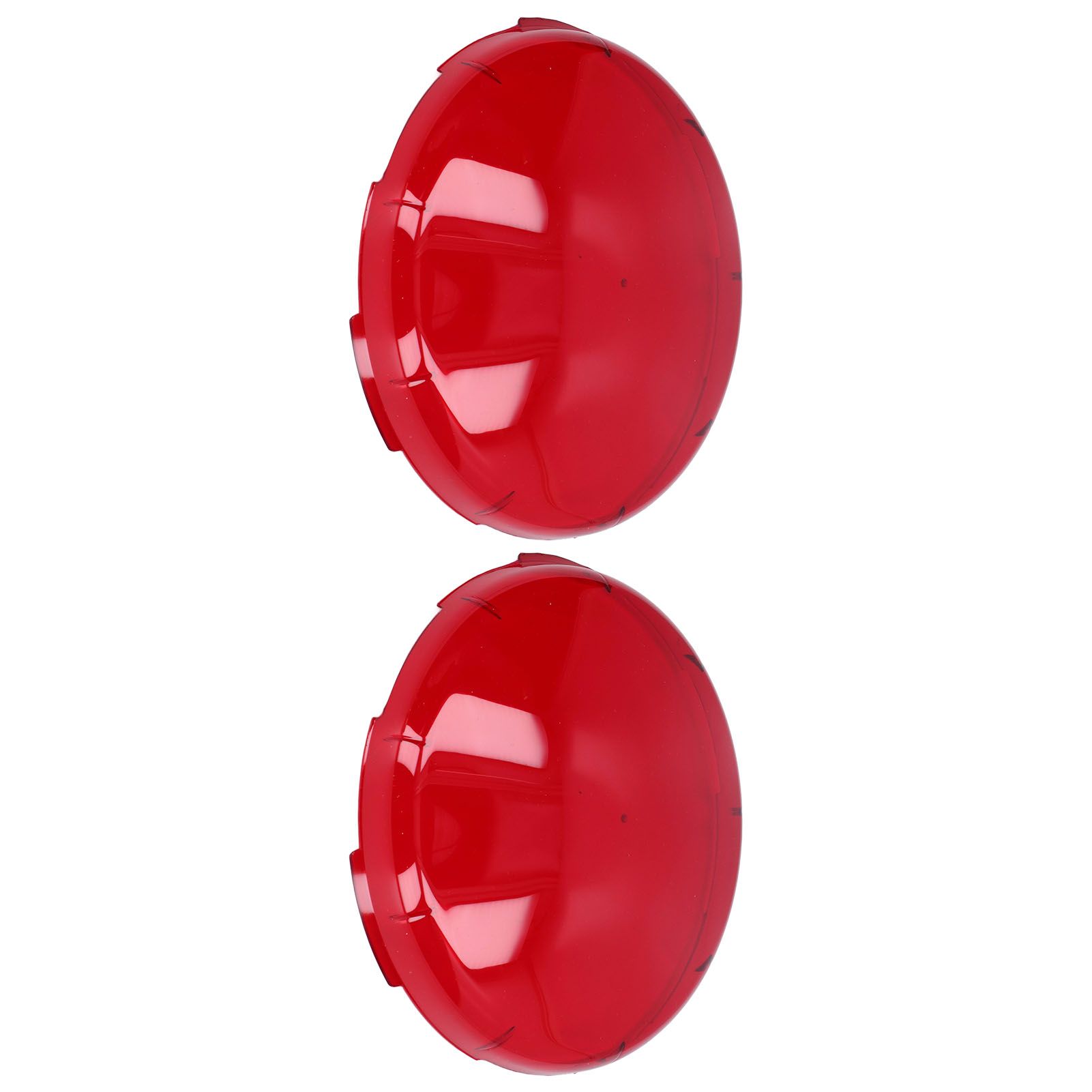 2Pcs Pool Lens Cover Plastic Red Transparent Underwater Light Lens Covers for Spa Lights 19cm - Image 5