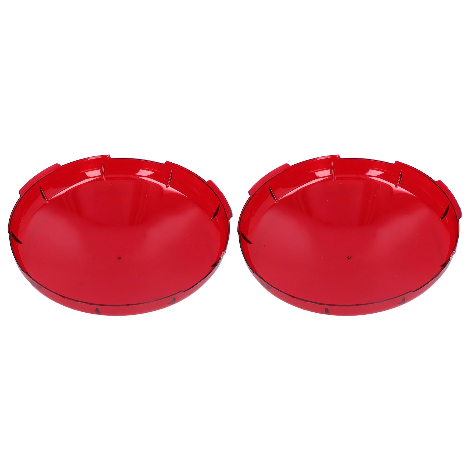 2Pcs Pool Lens Cover Plastic Red Transparent Underwater Light Lens Covers for Spa Lights 19cm - Image 6