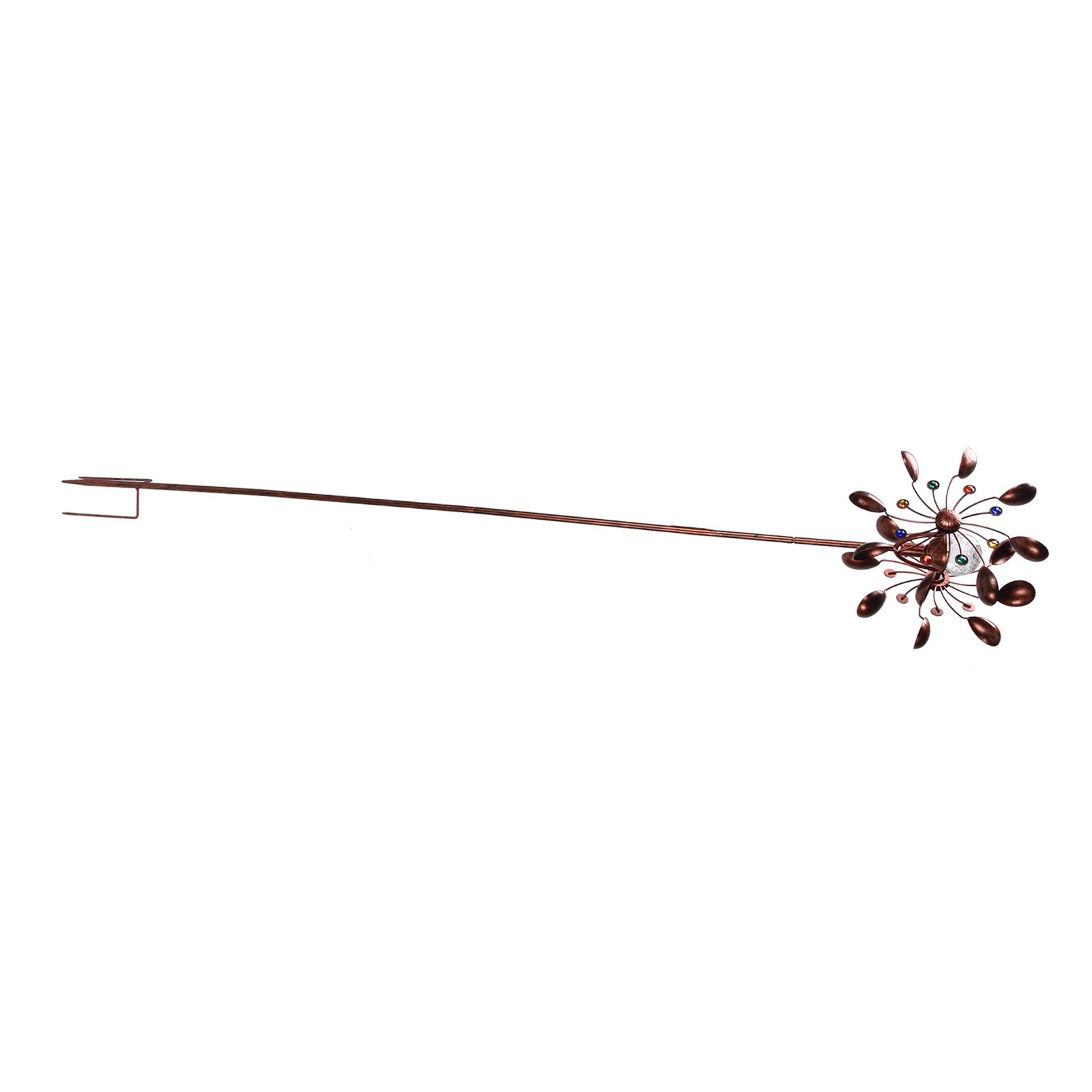 Solar Wind Spinners Multi Color LED Lights Garden Wind Catcher Windmill for Courtyard - Image 8