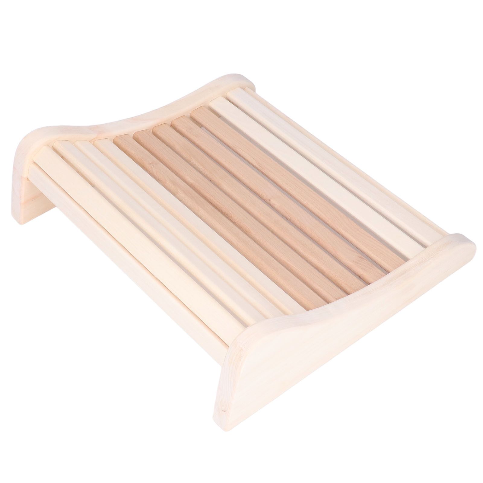 Sauna Pillow Relieving Pain Convenient Practical Relaxing Comfortable Ergonomic Design Wooden Back Bolster - Image 4
