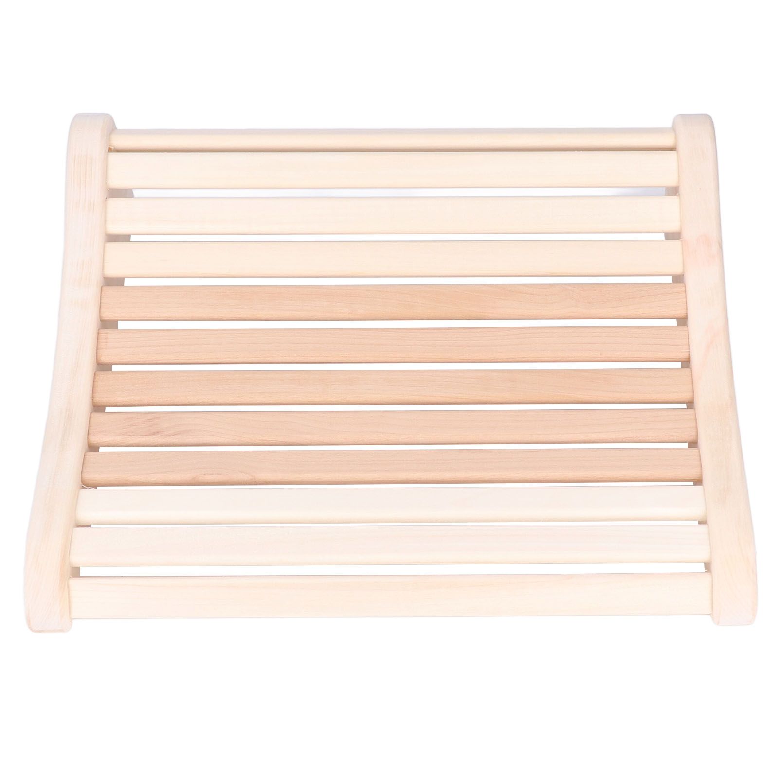 Sauna Pillow Relieving Pain Convenient Practical Relaxing Comfortable Ergonomic Design Wooden Back Bolster - Image 5