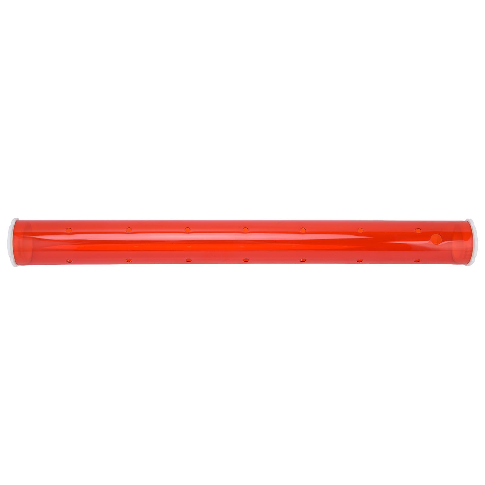 Long Pipe Bird Feeder Red Transparent Outdoor Bird Feeder Tube Wild Bird Feeding Pipe for Garden - Image 2