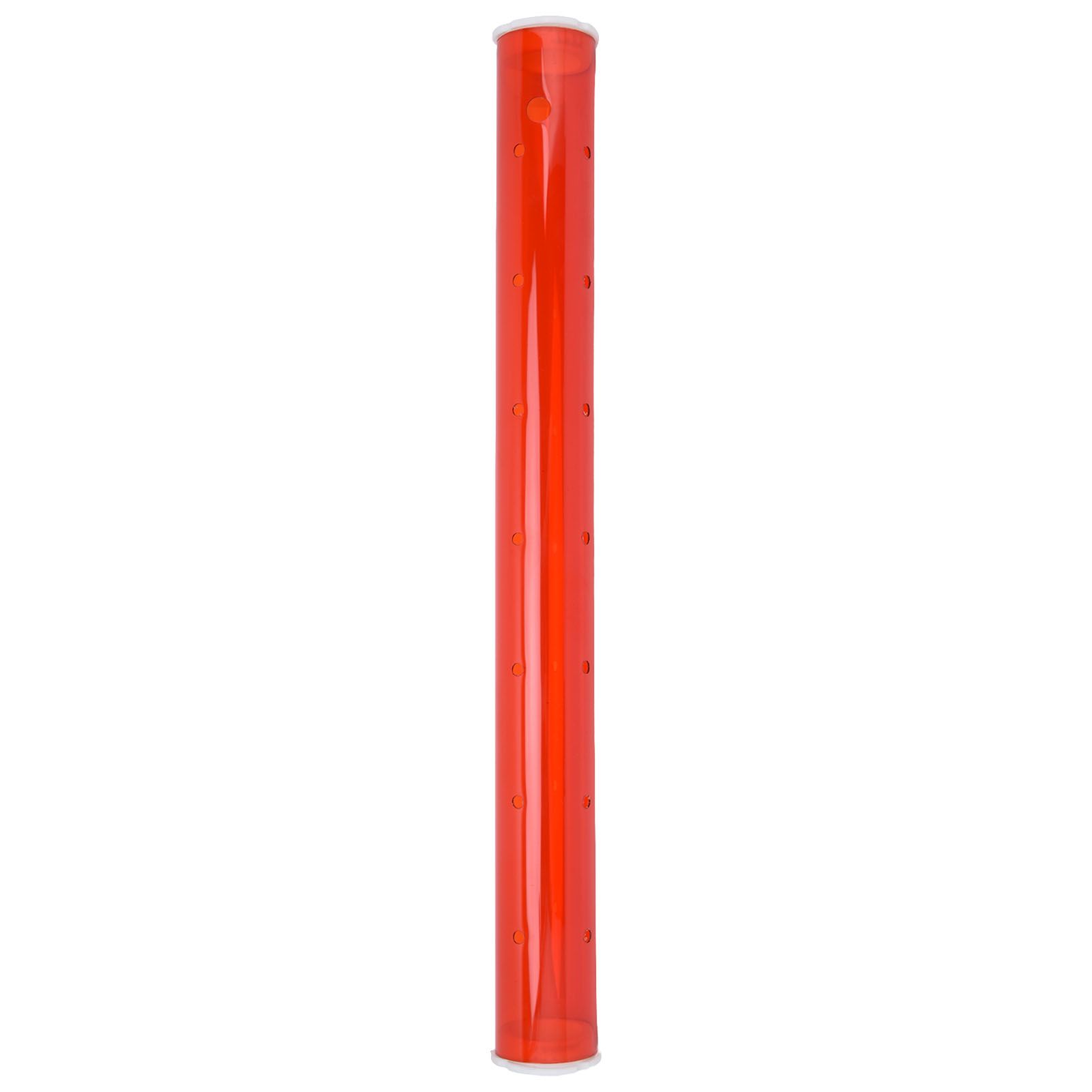 Long Pipe Bird Feeder Red Transparent Outdoor Bird Feeder Tube Wild Bird Feeding Pipe for Garden - Image 3