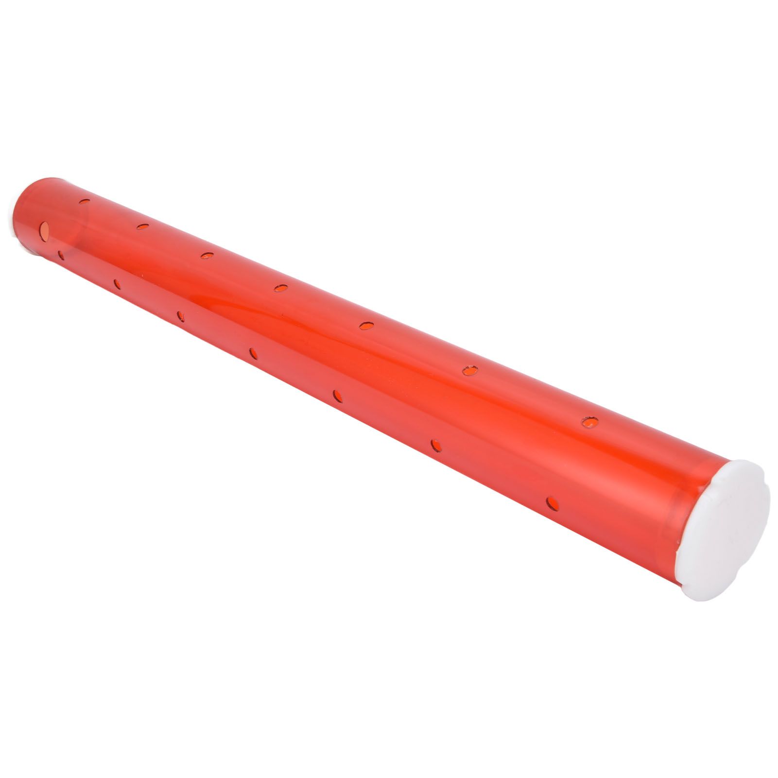 Long Pipe Bird Feeder Red Transparent Outdoor Bird Feeder Tube Wild Bird Feeding Pipe for Garden - Image 5