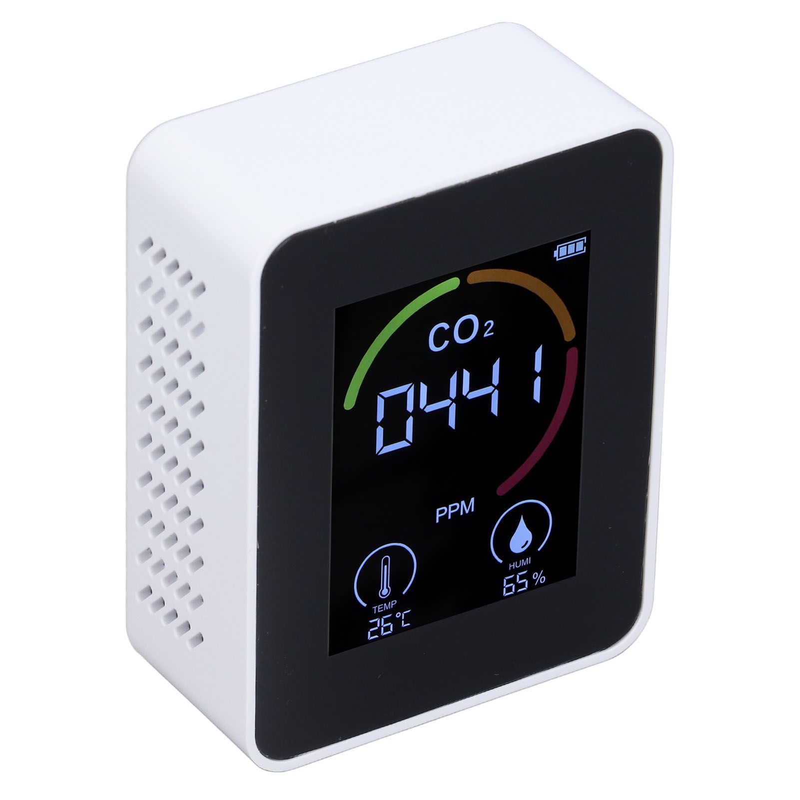Digital Air Quality Monitor Carbon Dioxide Detector CO2 Tester Temperature Humidity Tester - Image 3