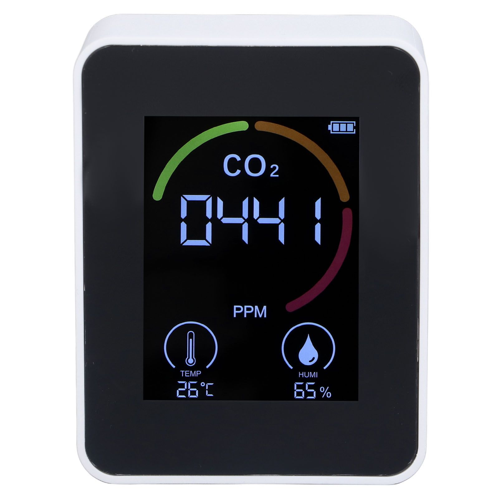 Digital Air Quality Monitor Carbon Dioxide Detector CO2 Tester Temperature Humidity Tester - Image 7