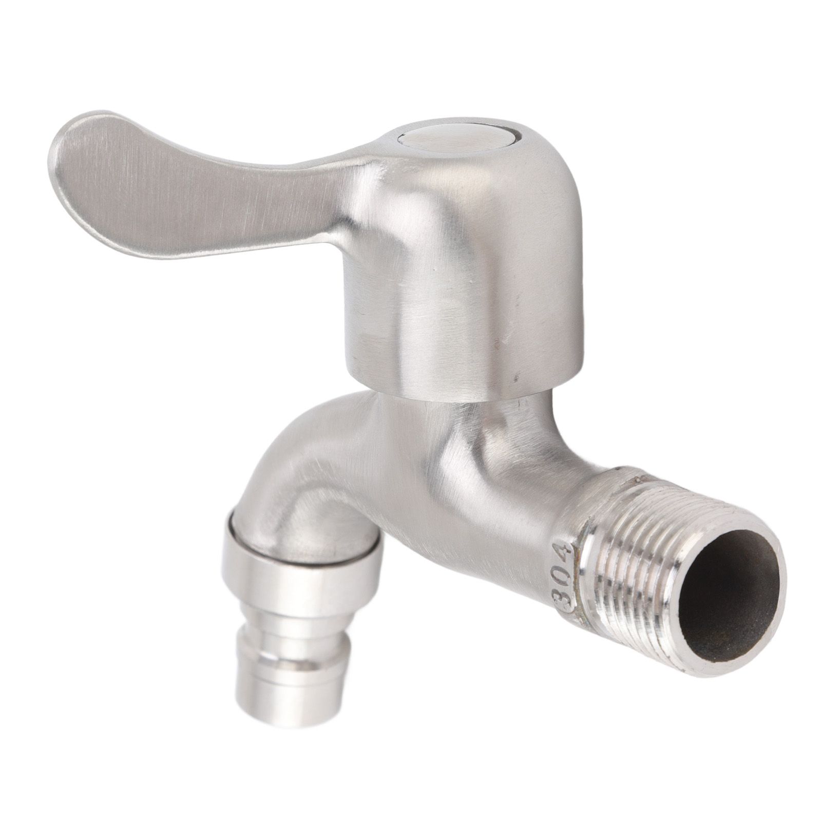 G1/2 Washing Machine Tap Leakage Proof Cold Water Stainless Steel Wall Mounted Faucet for Garden Kitchen - Image 2