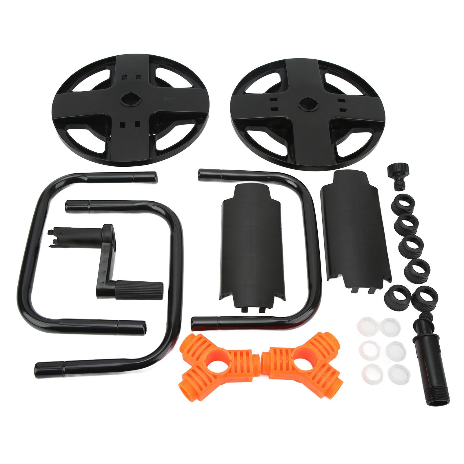 Hose Reel Water Pipe Storage Rack ABS Single Arm Tool for Garden Car Washing Watering - Image 2