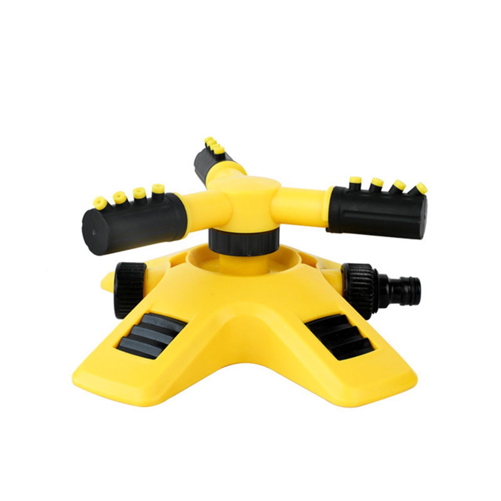 360 Degrees Automatic Rotating Sprinkler Three Prong Irrigation Lawn Sprinkler Garden Sprinkler Watering Device Only Rotating Sprinkler - Image 1