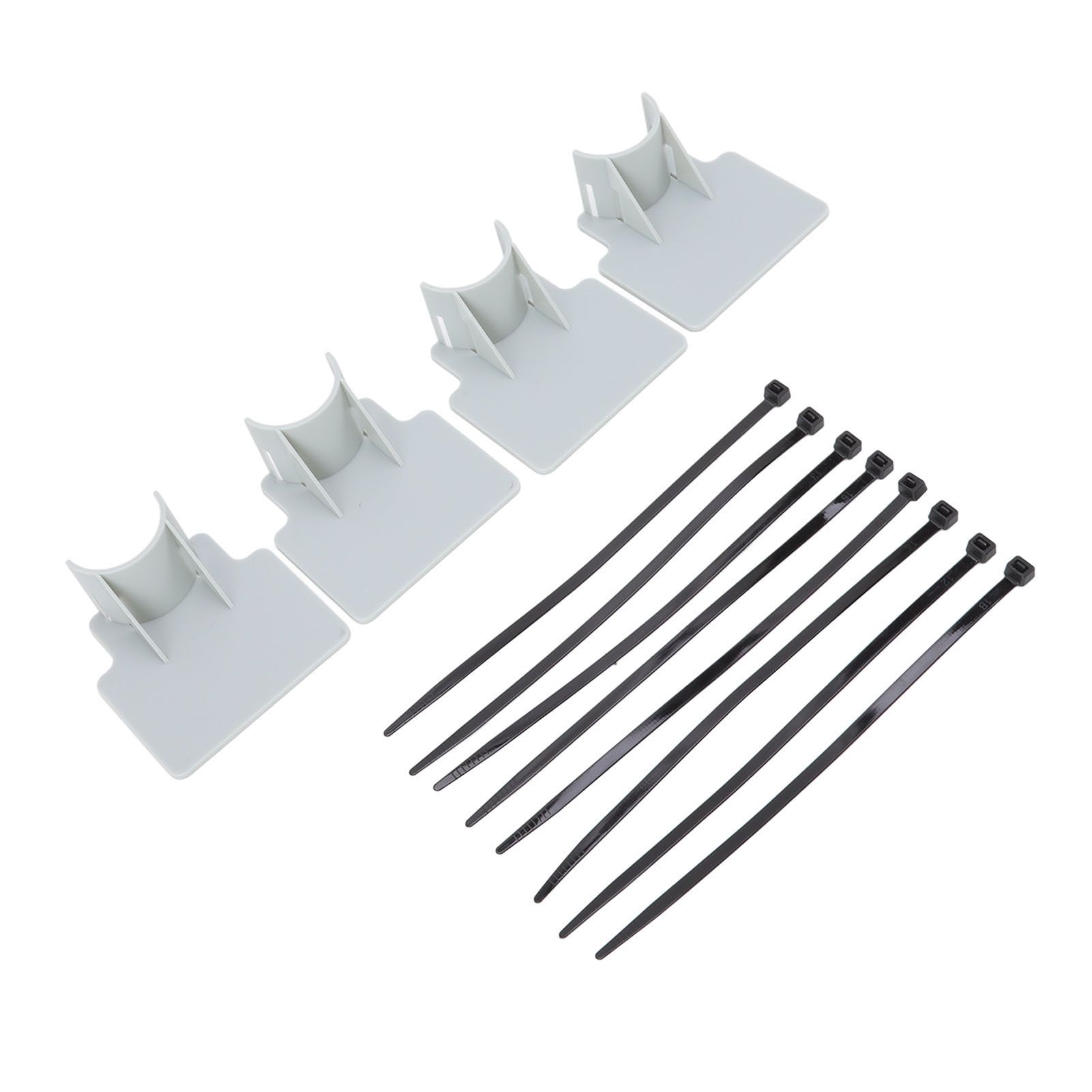 Swimming Pool Pipe Holders Adjustable Design Sturdy ABS Easy Installation Swimming Pool Hose Support Brackets Gray - Image 4