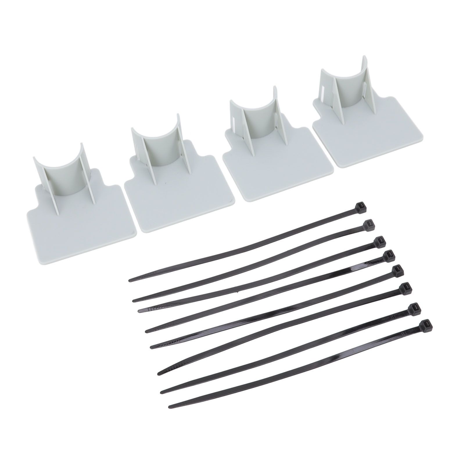 Swimming Pool Pipe Holders Adjustable Design Sturdy ABS Easy Installation Swimming Pool Hose Support Brackets Gray - Image 6