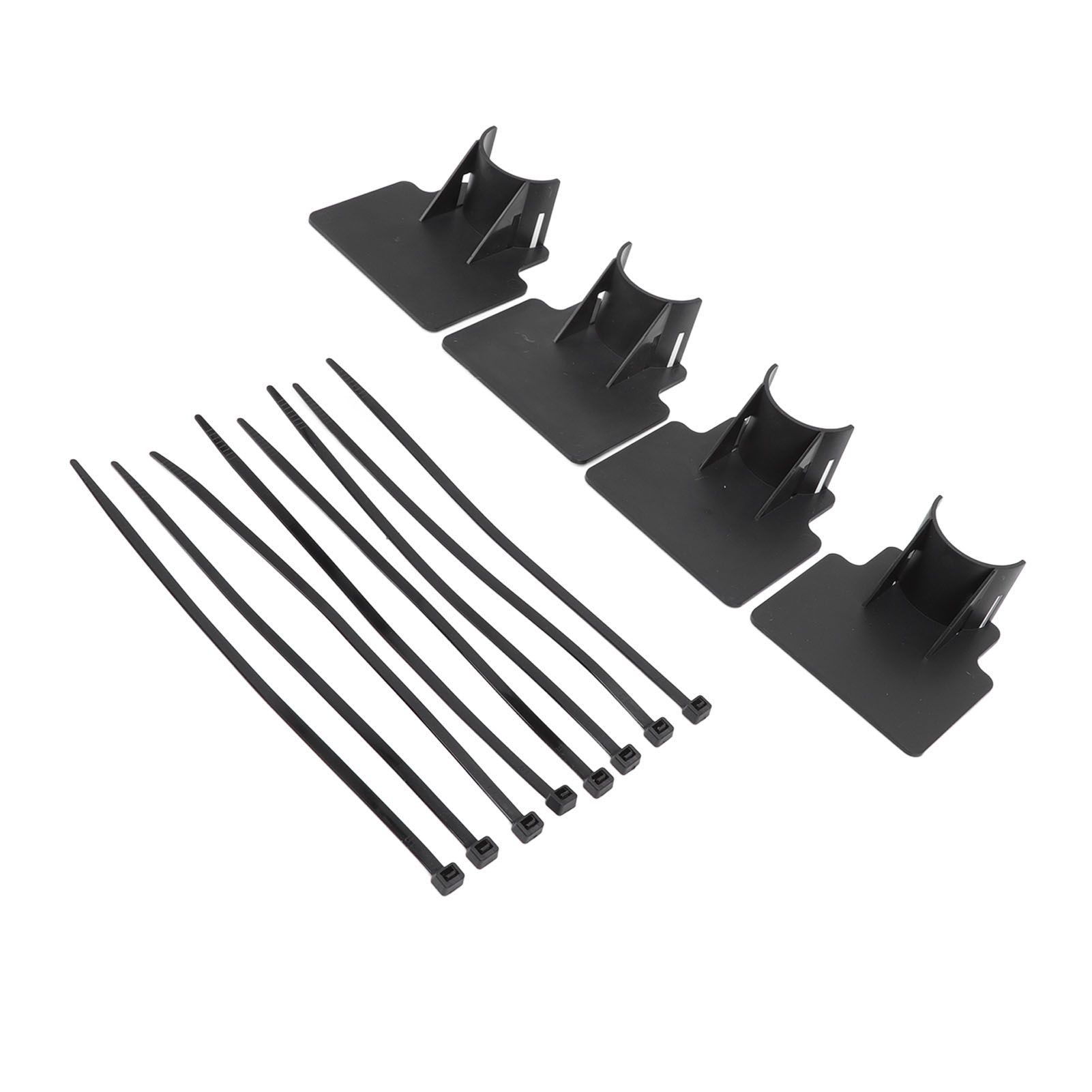 Swimming Pool Pipe Holders Adjustable Design Sturdy ABS Easy Installation Swimming Pool Hose Support Brackets Black - Image 6