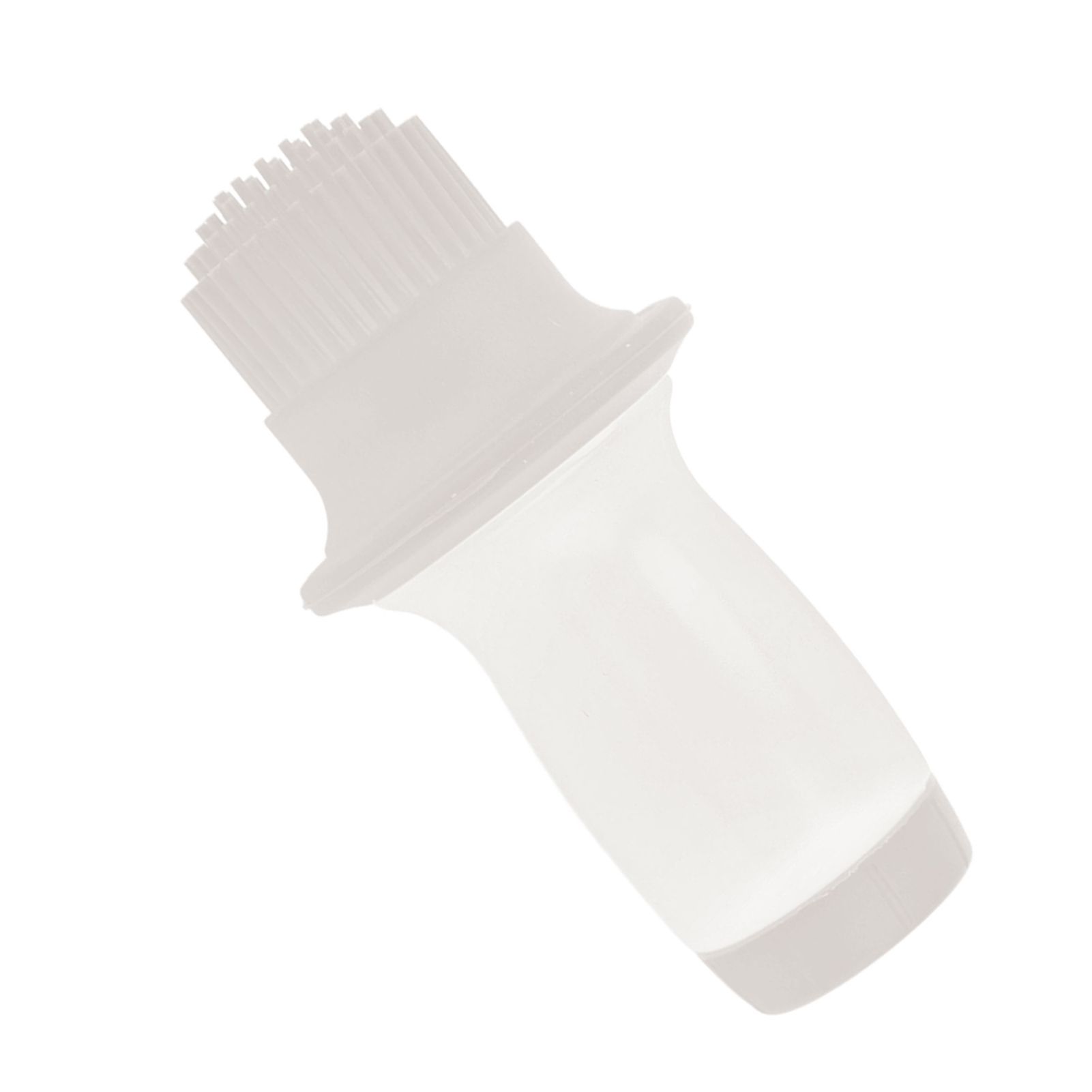 Oil Dispenser Bottle 60ml Food Grade Silicone Squeeze Type Brush Evenly Heat Insulation Cooking Oil Dispenser Gray White - Image 2