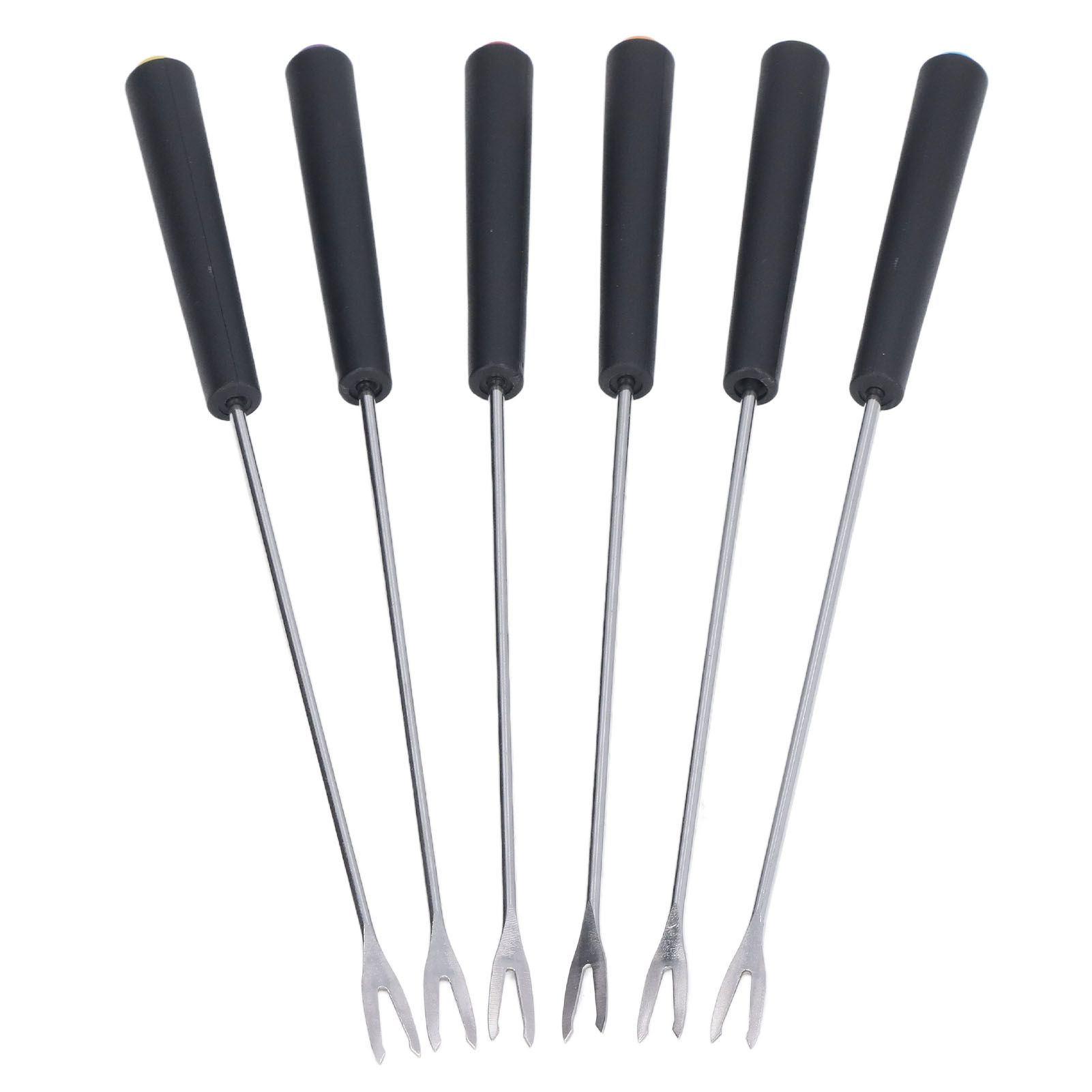 6 Pcs Fondue Forks Stainless Steel Corrosion Resistant Long Forks for Cake Chocolate Fruits Cheese Fondue - Image 3