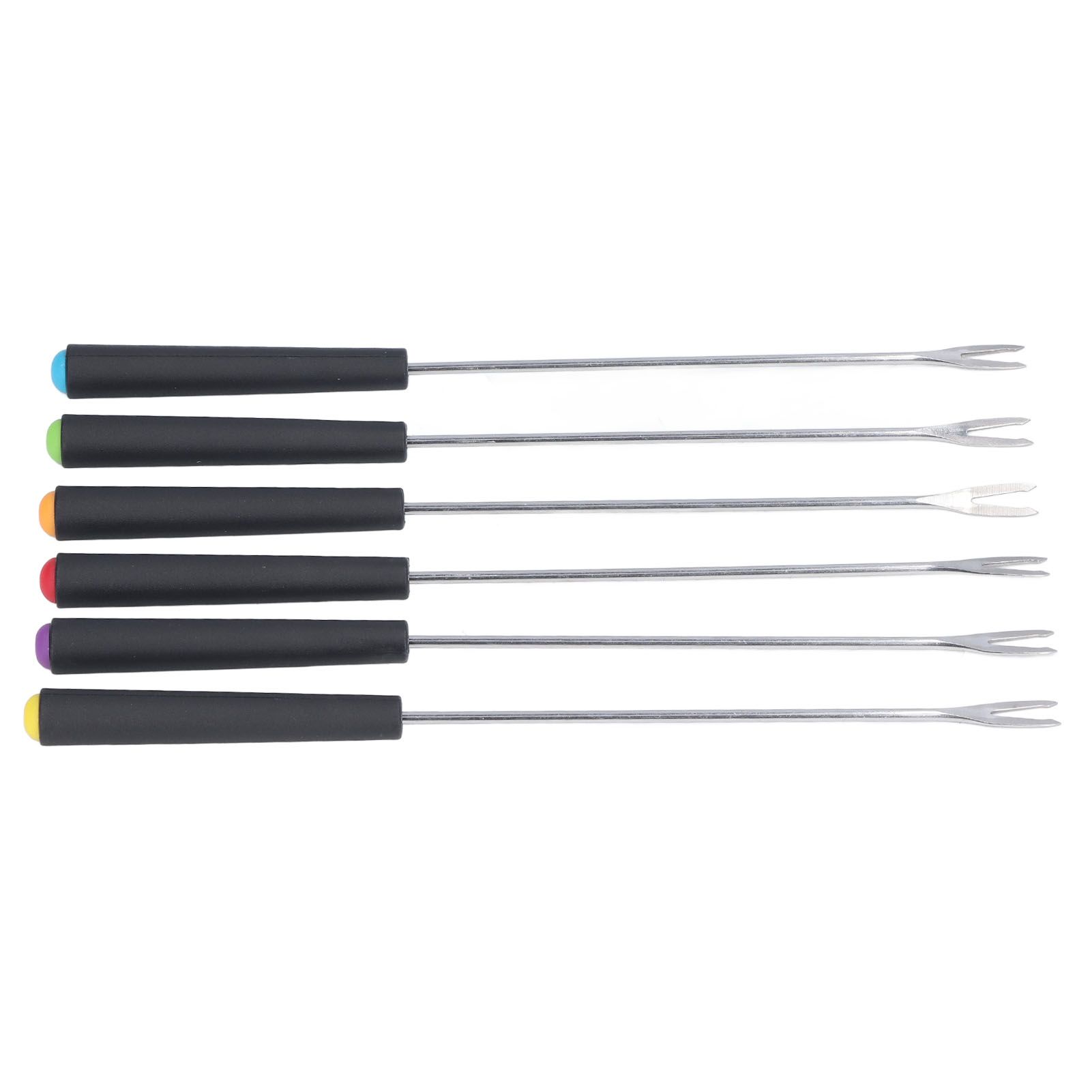6 Pcs Fondue Forks Stainless Steel Corrosion Resistant Long Forks for Cake Chocolate Fruits Cheese Fondue - Image 6