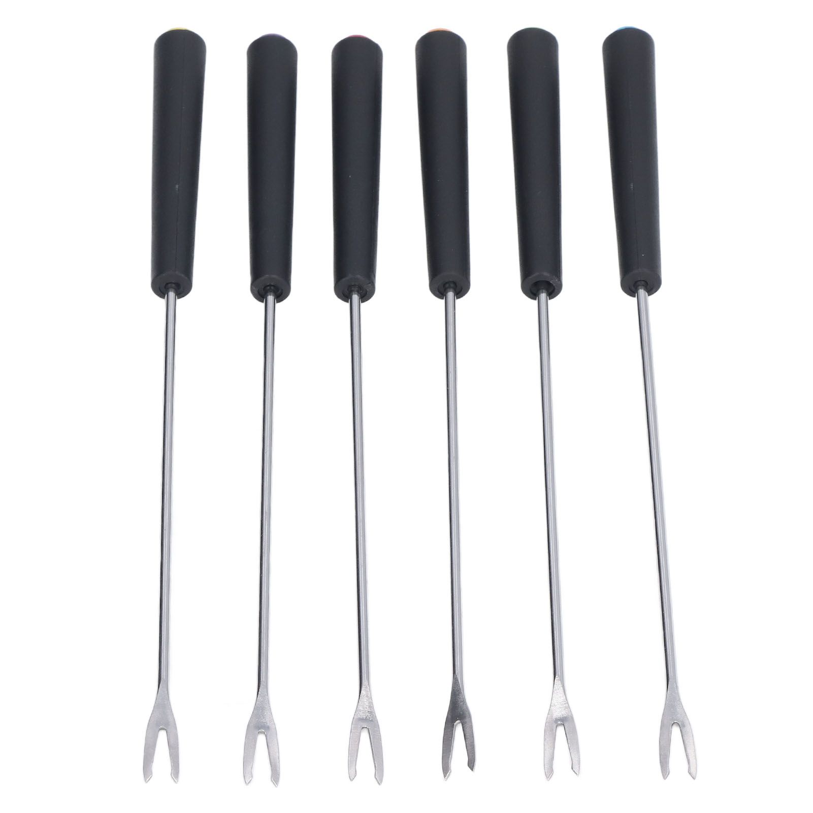 6 Pcs Fondue Forks Stainless Steel Corrosion Resistant Long Forks for Cake Chocolate Fruits Cheese Fondue - Image 7