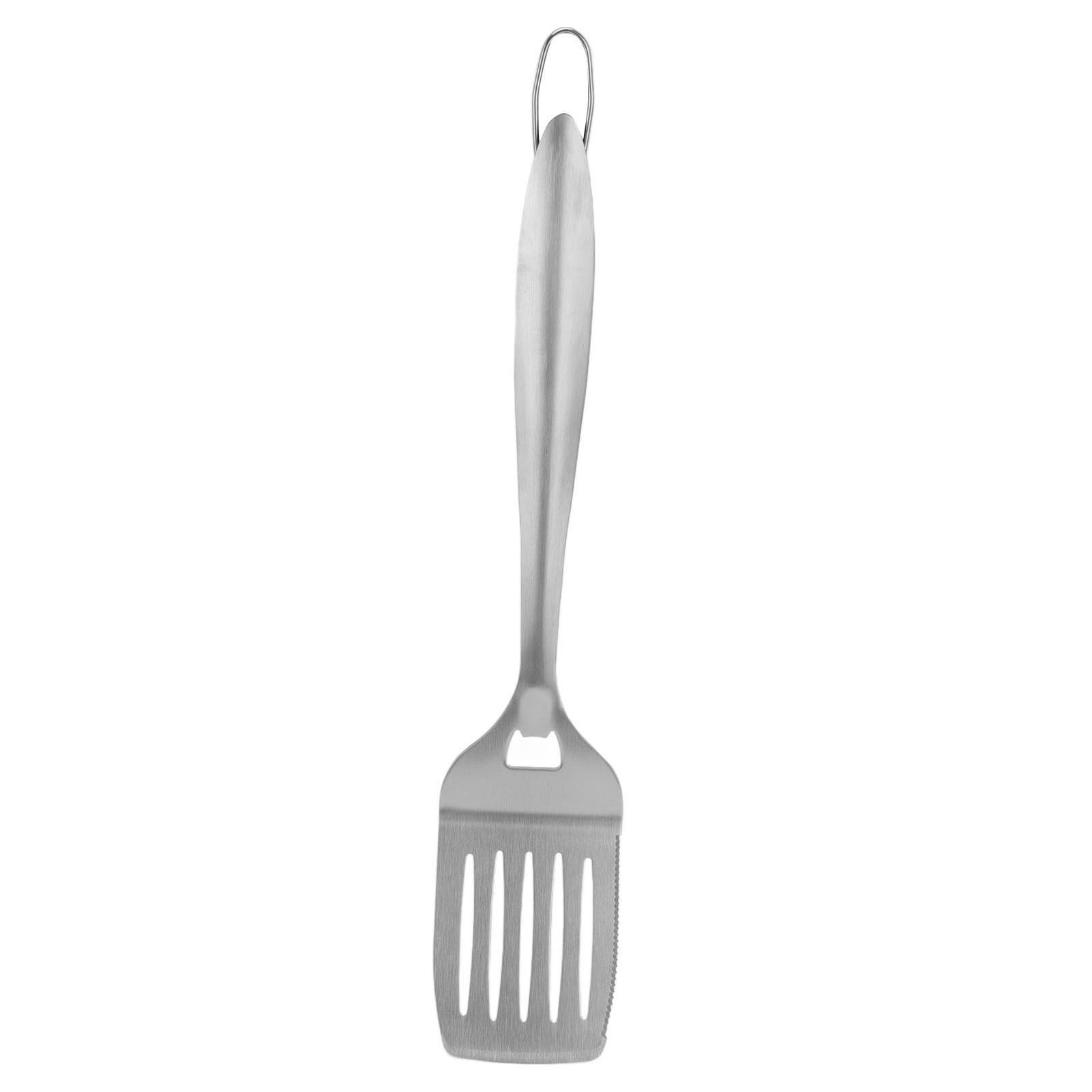 45cm Stainless Steel Spatula Outdoors BBQ Spatula Nonstick Stainless Steel Cooking Spatulas with Long Handle for Cuisine - Image 1