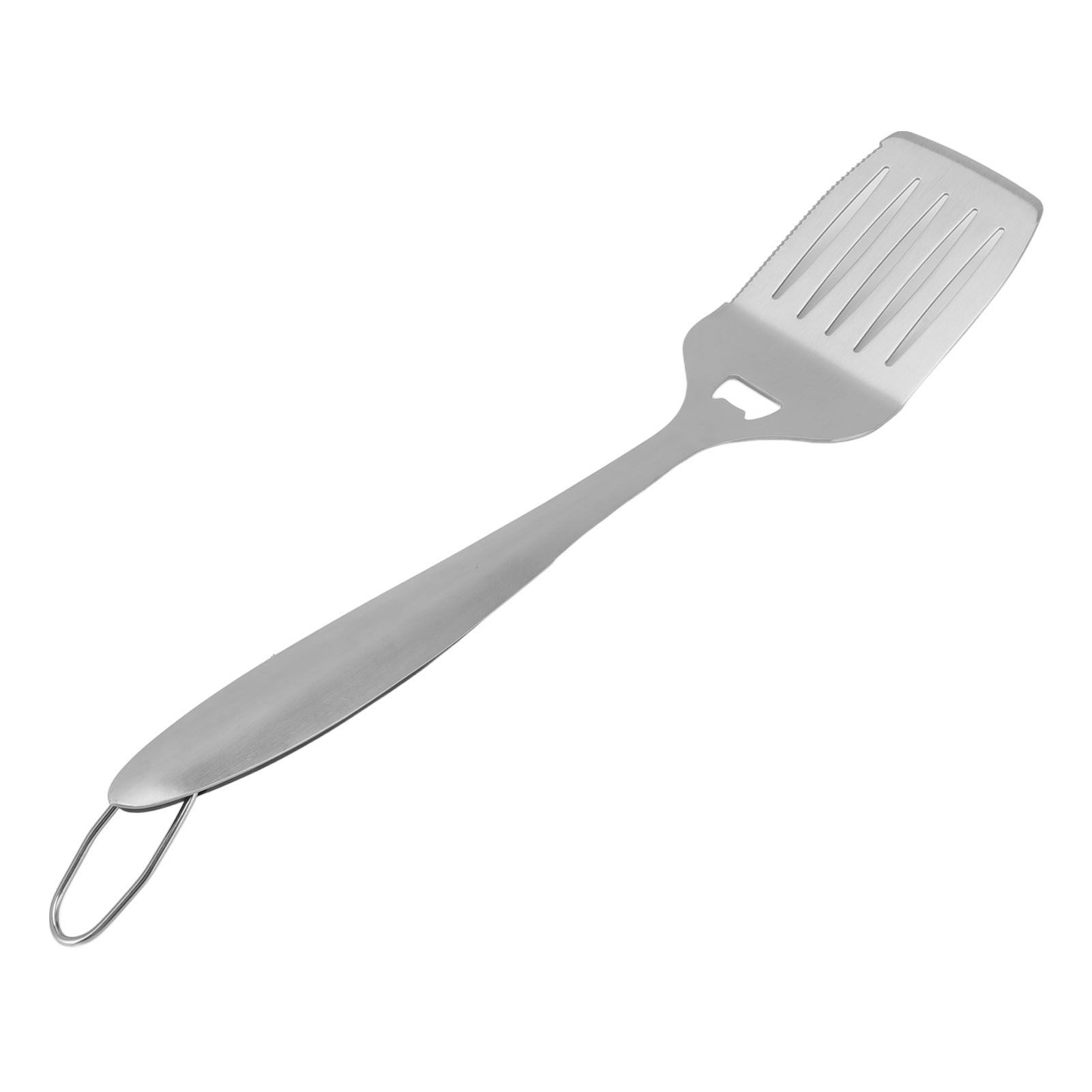 45cm Stainless Steel Spatula Outdoors BBQ Spatula Nonstick Stainless Steel Cooking Spatulas with Long Handle for Cuisine - Image 2
