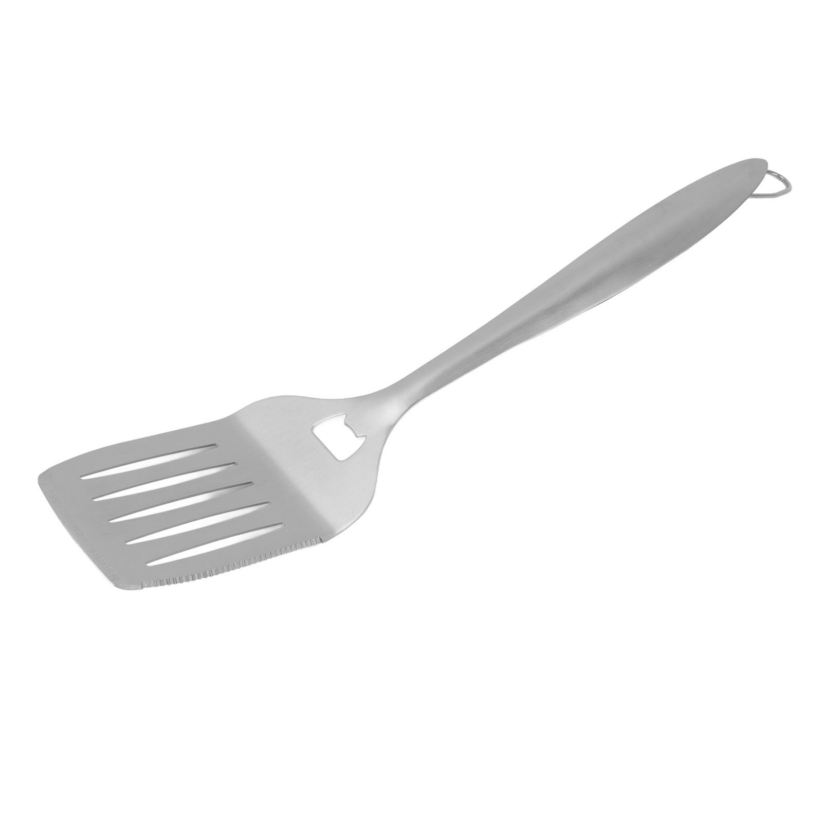 45cm Stainless Steel Spatula Outdoors BBQ Spatula Nonstick Stainless Steel Cooking Spatulas with Long Handle for Cuisine - Image 3