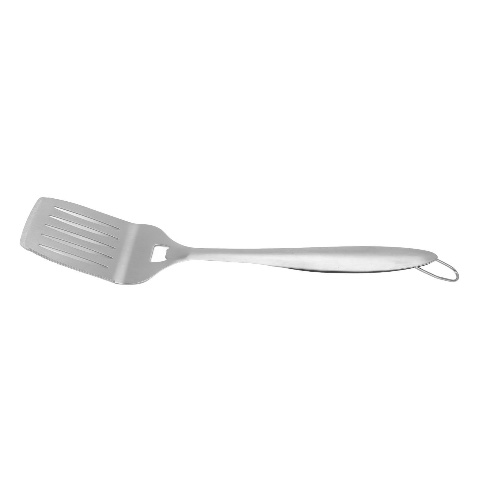 45cm Stainless Steel Spatula Outdoors BBQ Spatula Nonstick Stainless Steel Cooking Spatulas with Long Handle for Cuisine - Image 6
