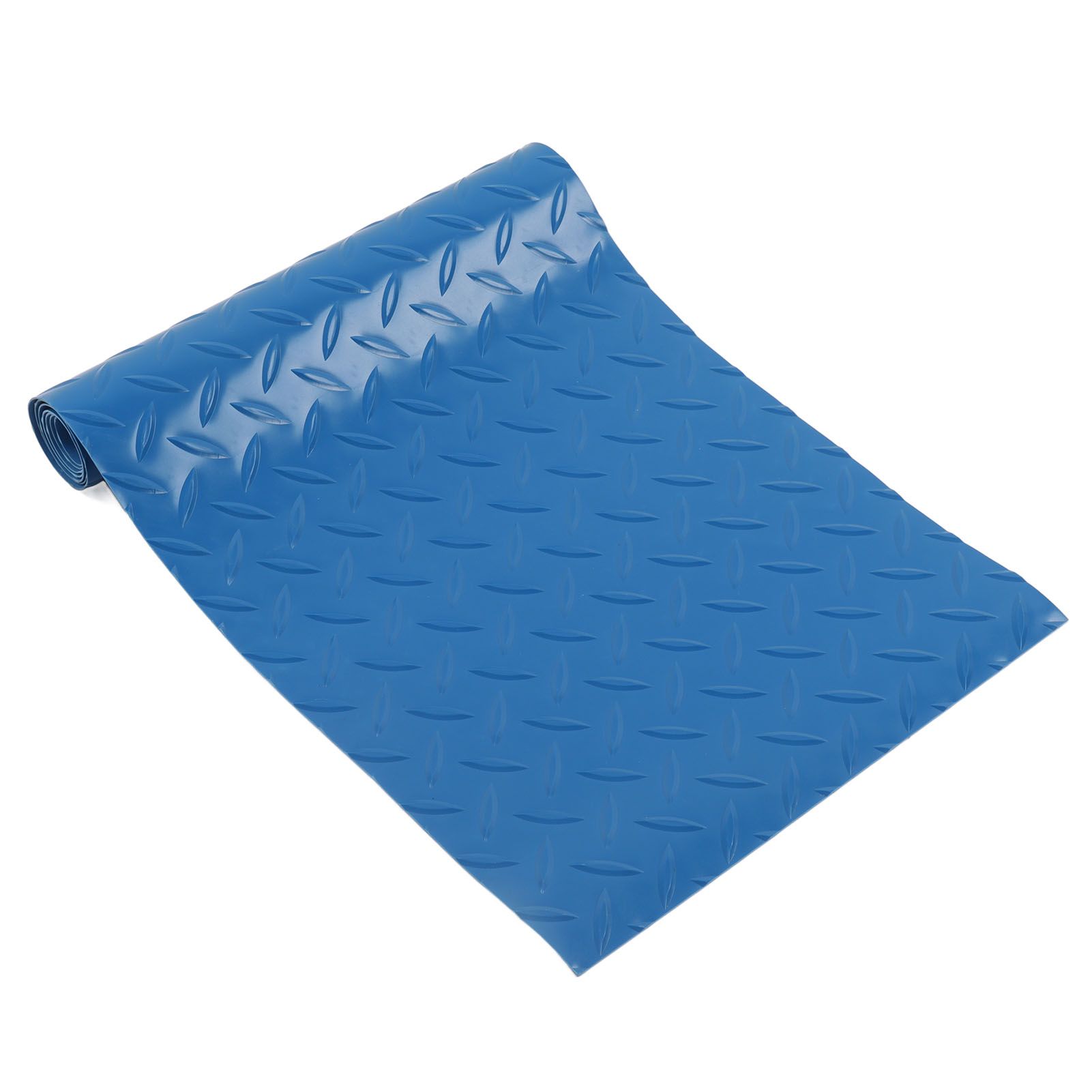 Swimming Pool Protective Ladder Mat Non Slip Replacement Ladder Rubber Pad Blue for Pools Herringbone - Image 4