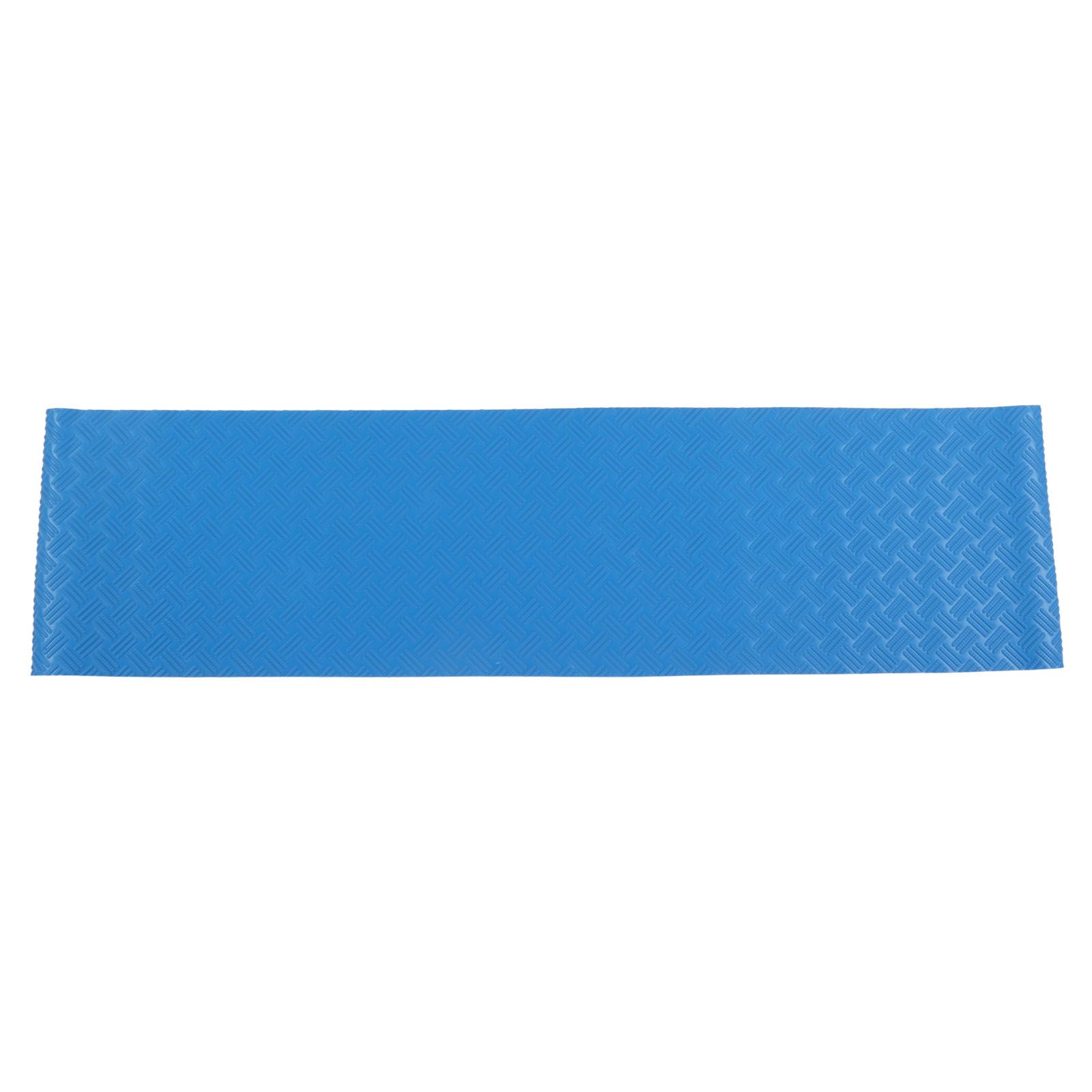 Swimming Pool Protective Ladder Mat Non Slip Replacement Ladder Rubber Pad Blue for Pools Wavy Pattern - Image 2