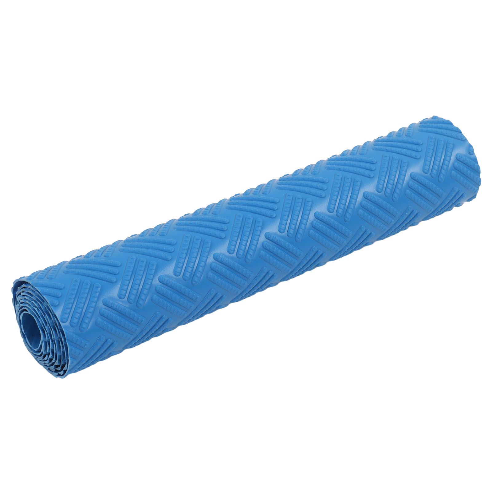 Swimming Pool Protective Ladder Mat Non Slip Replacement Ladder Rubber Pad Blue for Pools Wavy Pattern - Image 5
