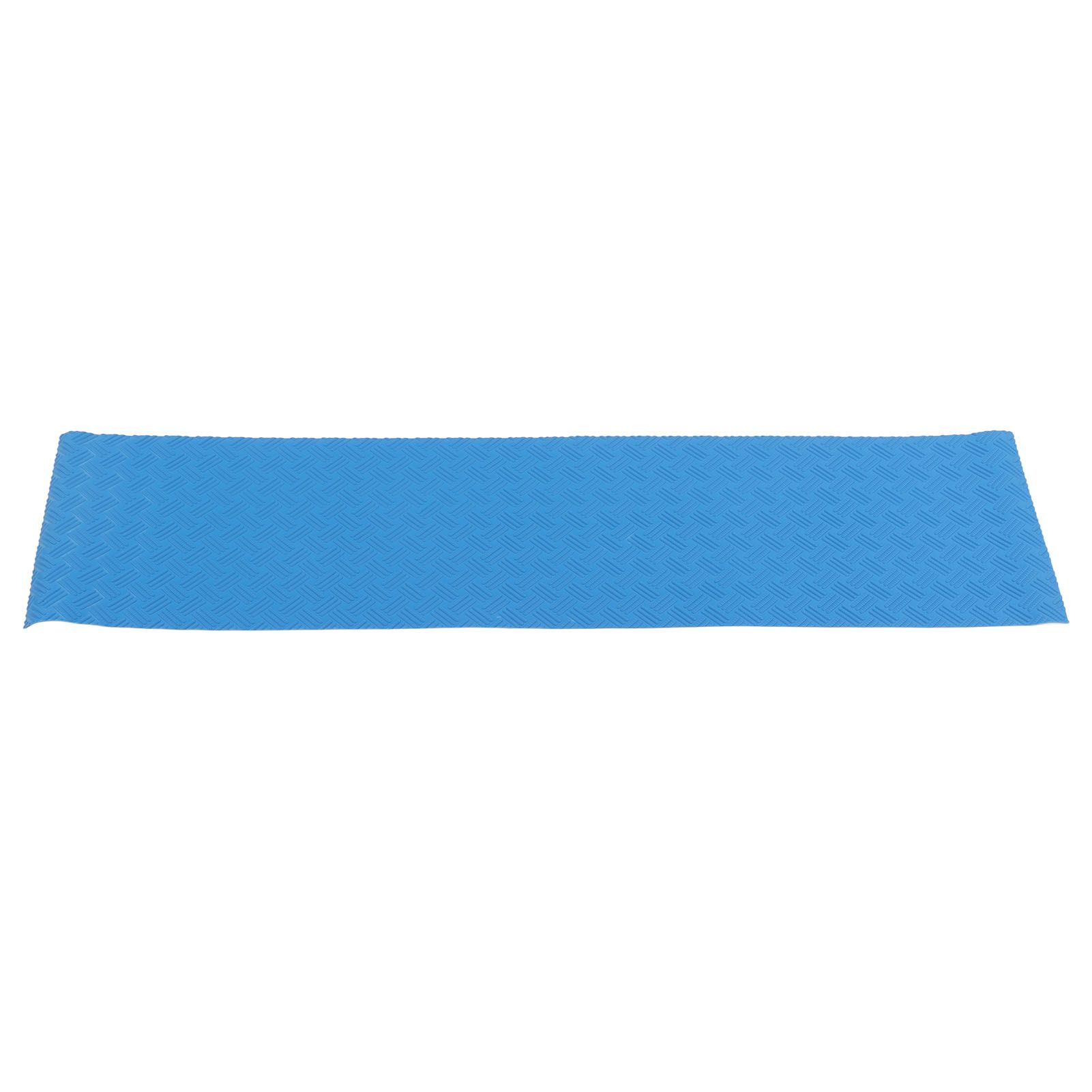Swimming Pool Protective Ladder Mat Non Slip Replacement Ladder Rubber Pad Blue for Pools Wavy Pattern - Image 7