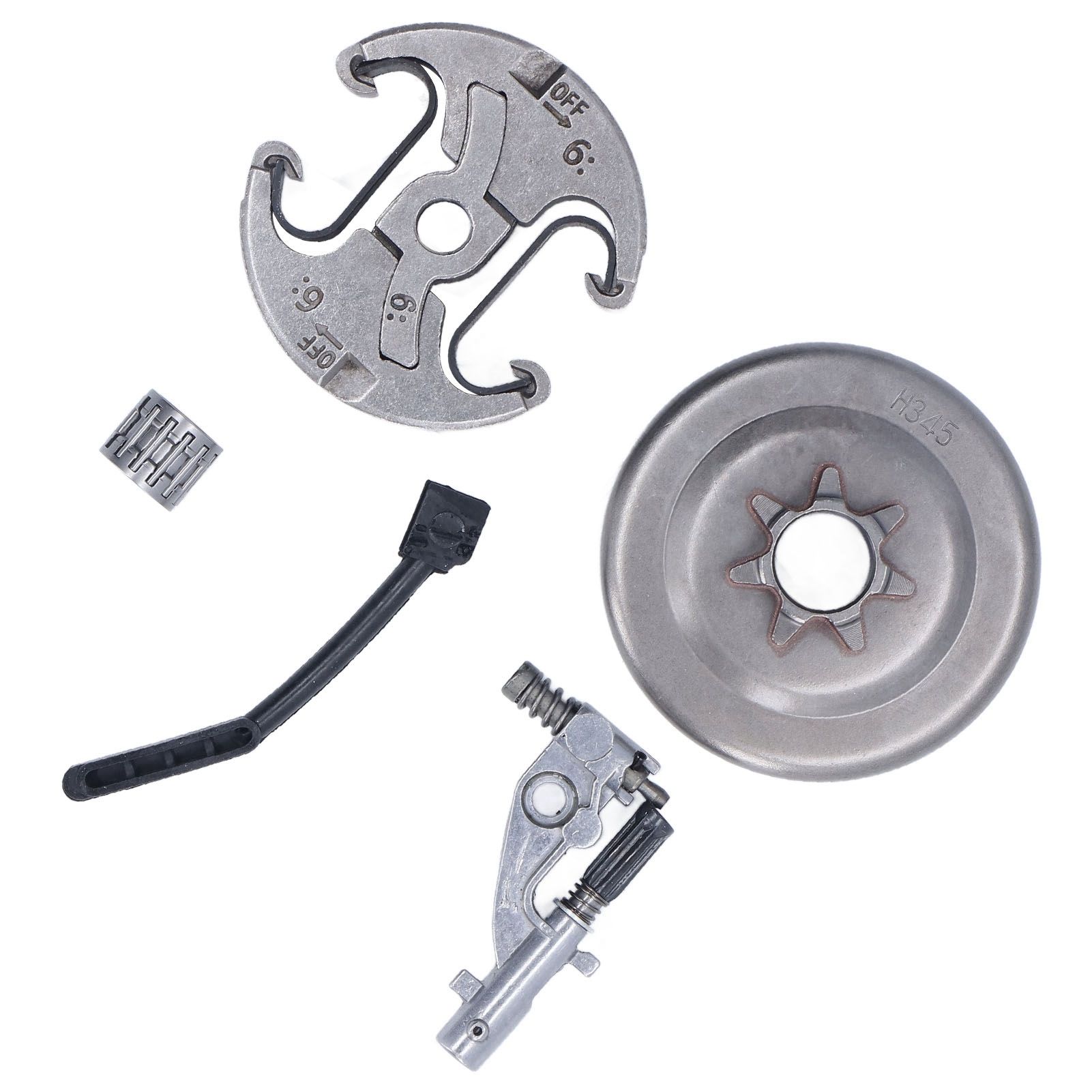 7 Teeth Clutch Drum Oil Pump Kit 17x30mm Gear Iron High Accuracy for Husqvarna 455 460 Chainsaw - Image 5