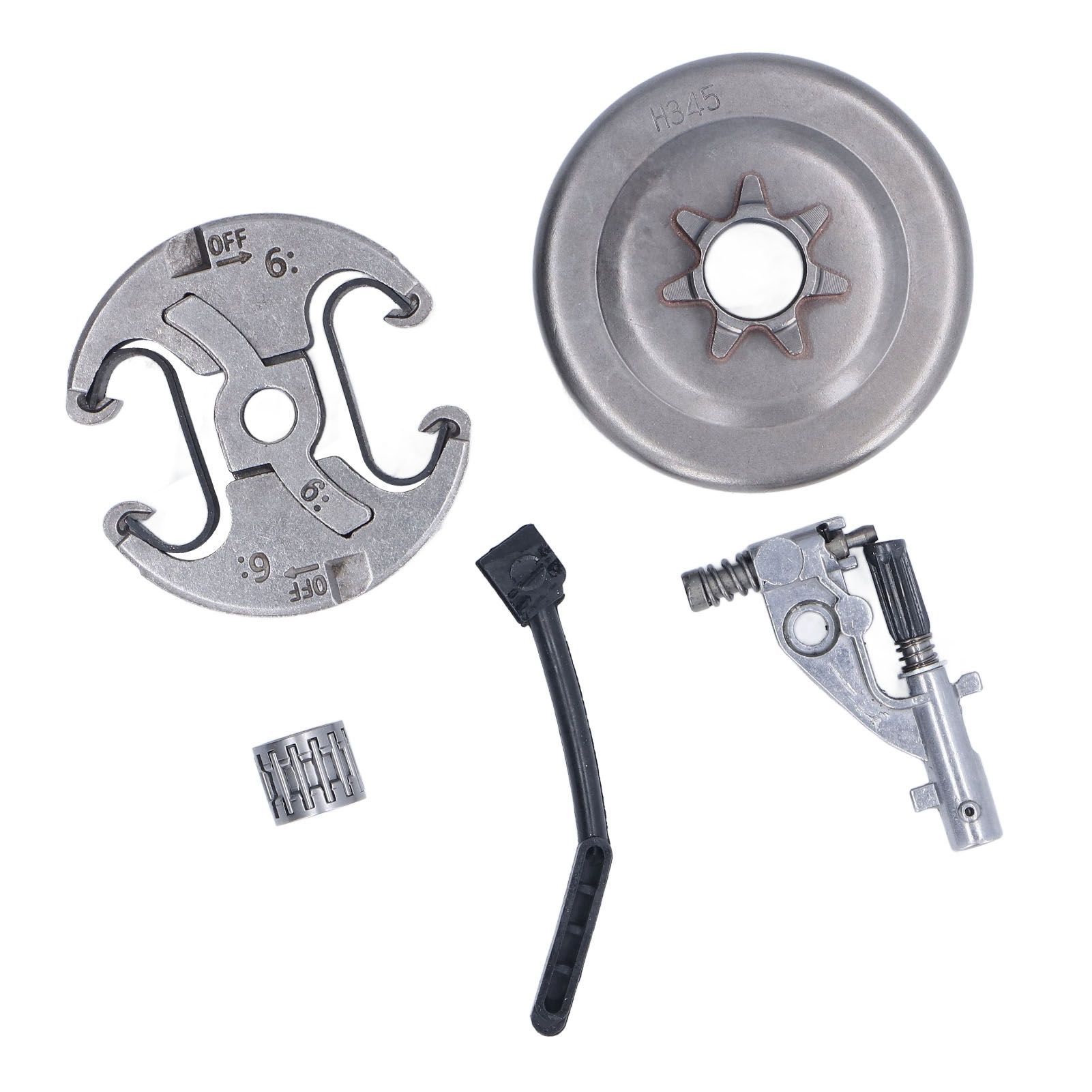 7 Teeth Clutch Drum Oil Pump Kit 17x30mm Gear Iron High Accuracy for Husqvarna 455 460 Chainsaw - Image 6