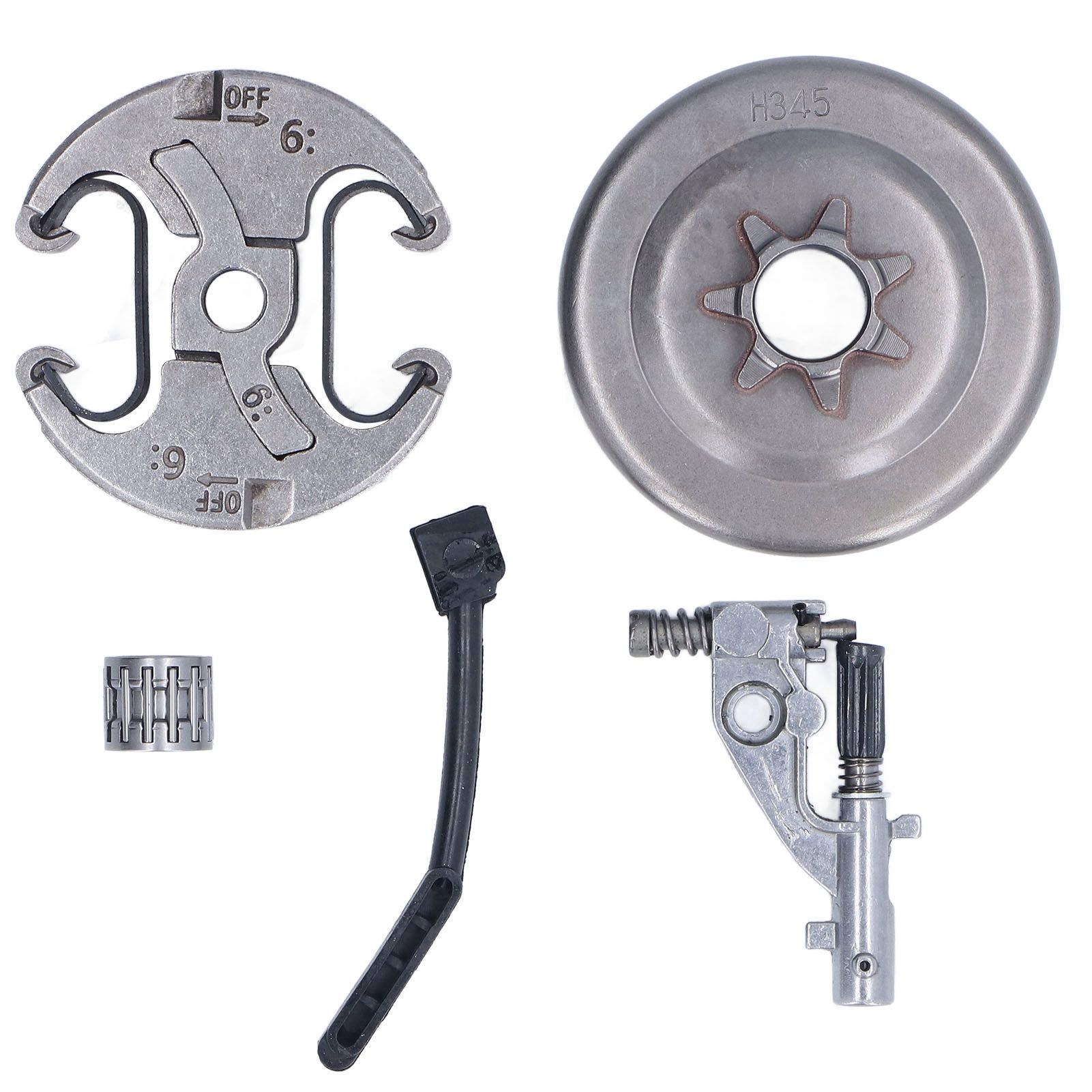 7 Teeth Clutch Drum Oil Pump Kit 17x30mm Gear Iron High Accuracy for Husqvarna 455 460 Chainsaw - Image 7