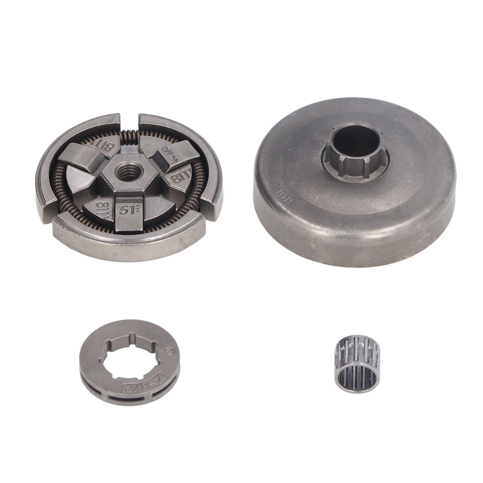 7 Teeth Clutch Drum Sprocket Bearing Kit Chainsaw Upgraded Accessories for HUSQVARNA 55 51 50 - Image 1