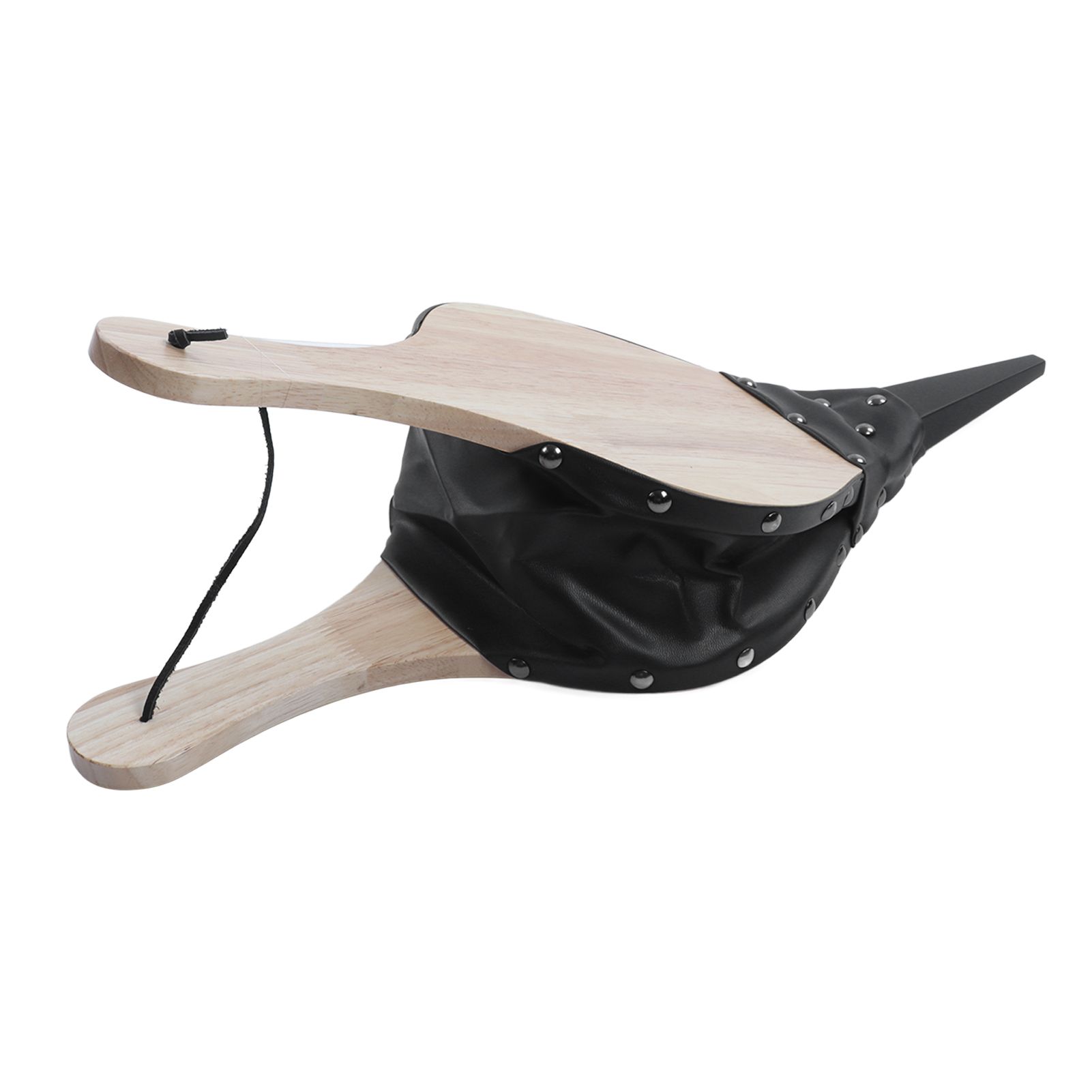 Fireplace Bellow Manual Operation Durable Solidwood Heatproof Leather Widely Used Fire Blower for BBQ Camping Fireplace - Image 1