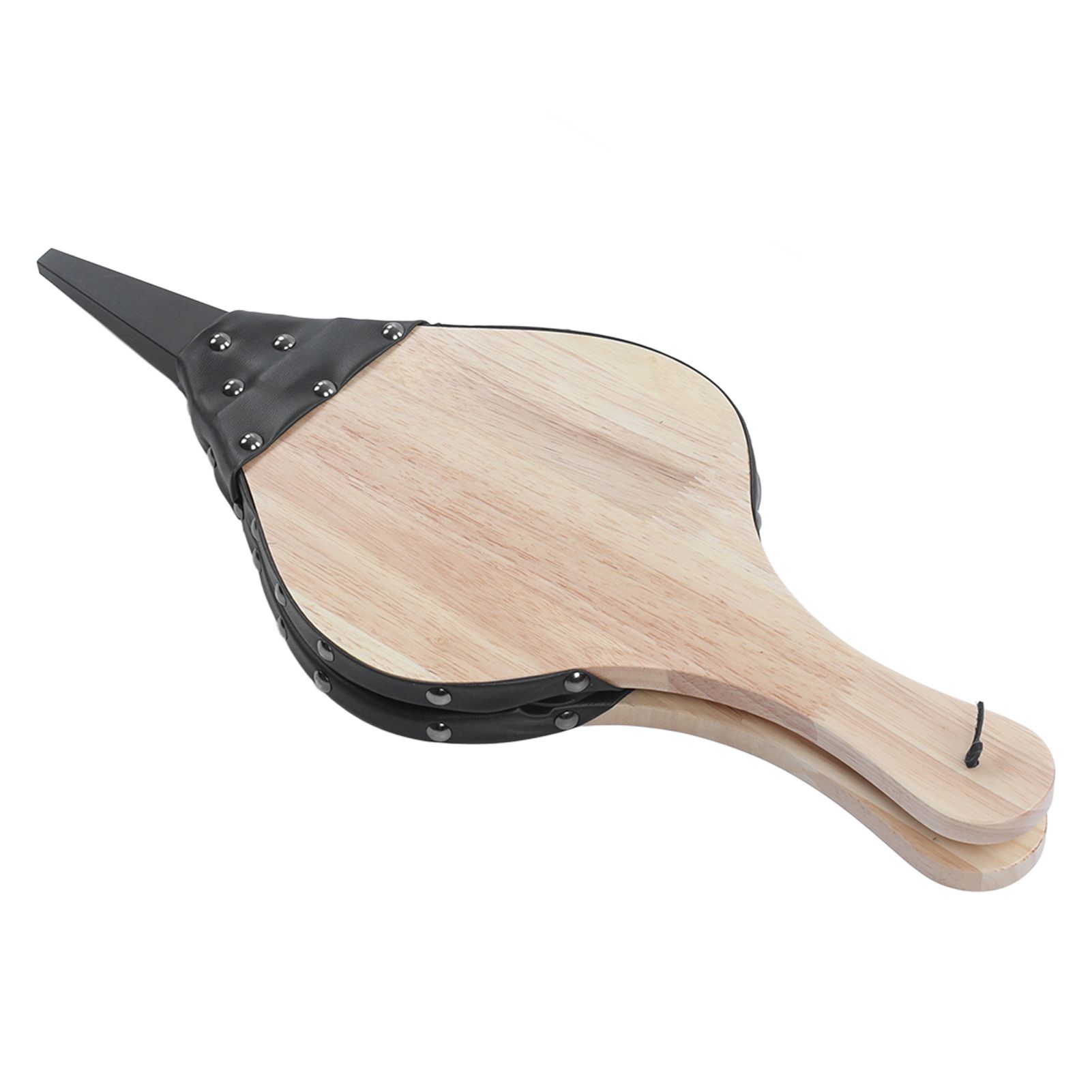 Fireplace Bellow Manual Operation Durable Solidwood Heatproof Leather Widely Used Fire Blower for BBQ Camping Fireplace - Image 2