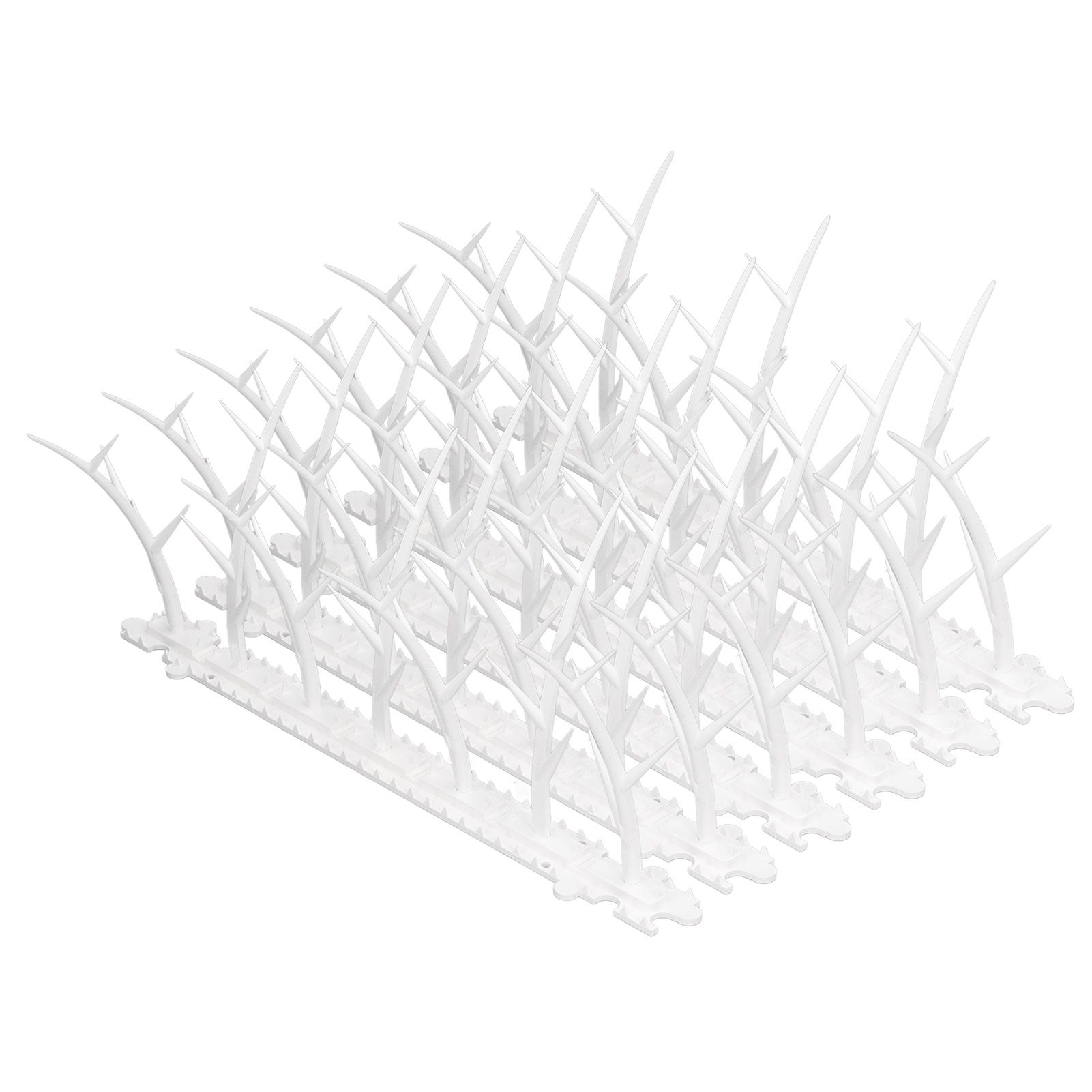 30cm Bird Deterrent Spikes Plastic Bird Repellent Spikes for Fence Roof Mailbox Window - Image 2