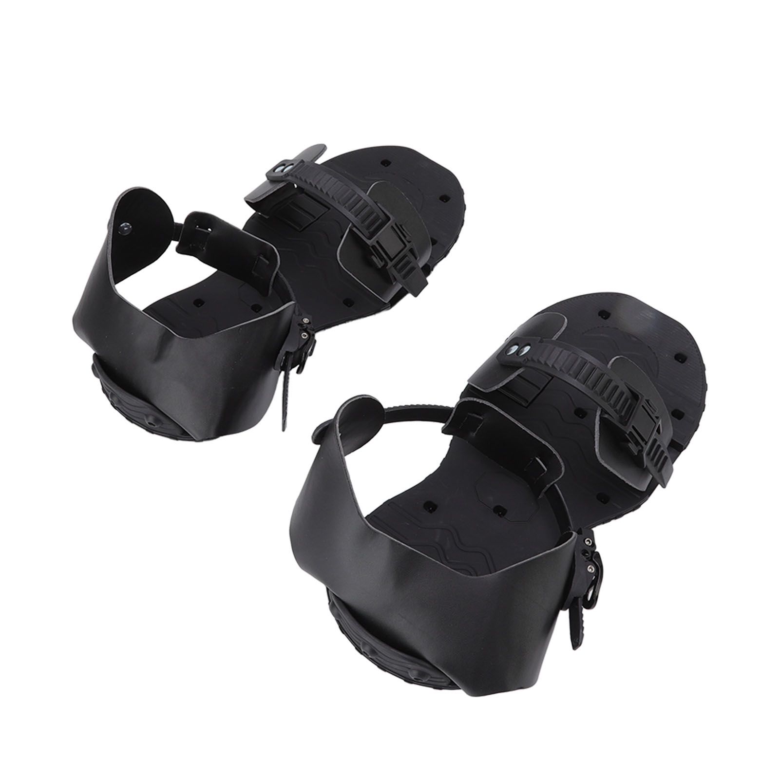 1 Pair Spike Sandals PU Lawn Aerator Shoes Grass Aerator Tool for Yard Garden Plants Health Black - Image 5
