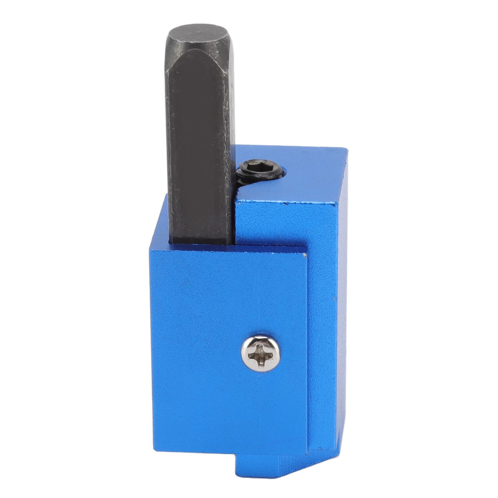 Woodworking Right Angle Corner Chisel Square Recessed Hinge Door Lock Recess Corner Wood Chiseling Tool Blue - Image 4