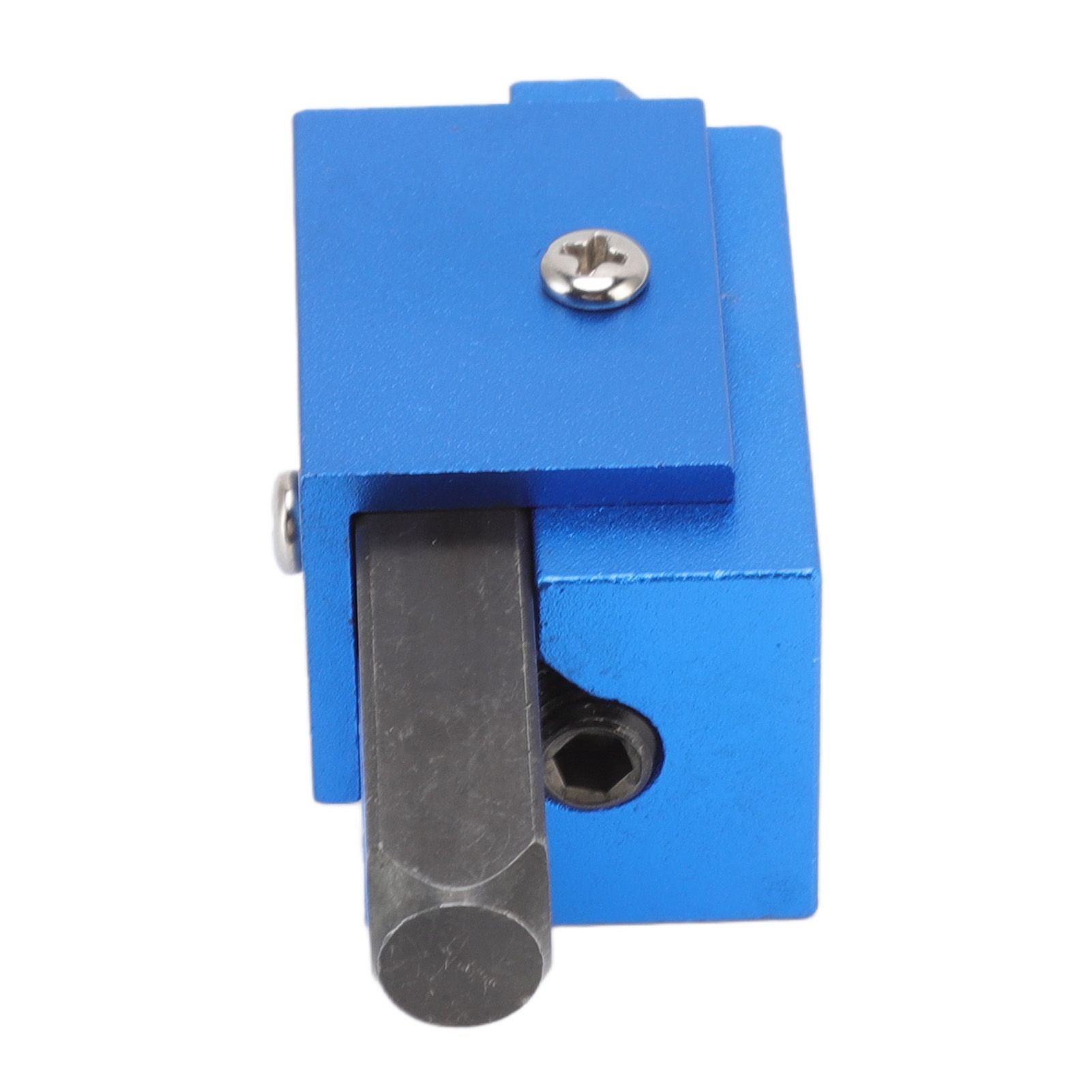 Woodworking Right Angle Corner Chisel Square Recessed Hinge Door Lock Recess Corner Wood Chiseling Tool Blue - Image 5