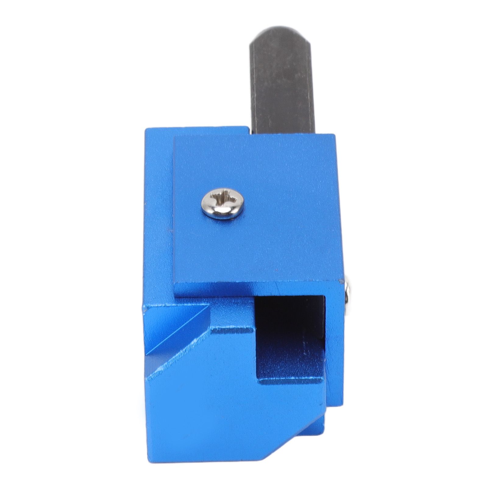 Woodworking Right Angle Corner Chisel Square Recessed Hinge Door Lock Recess Corner Wood Chiseling Tool Blue - Image 7