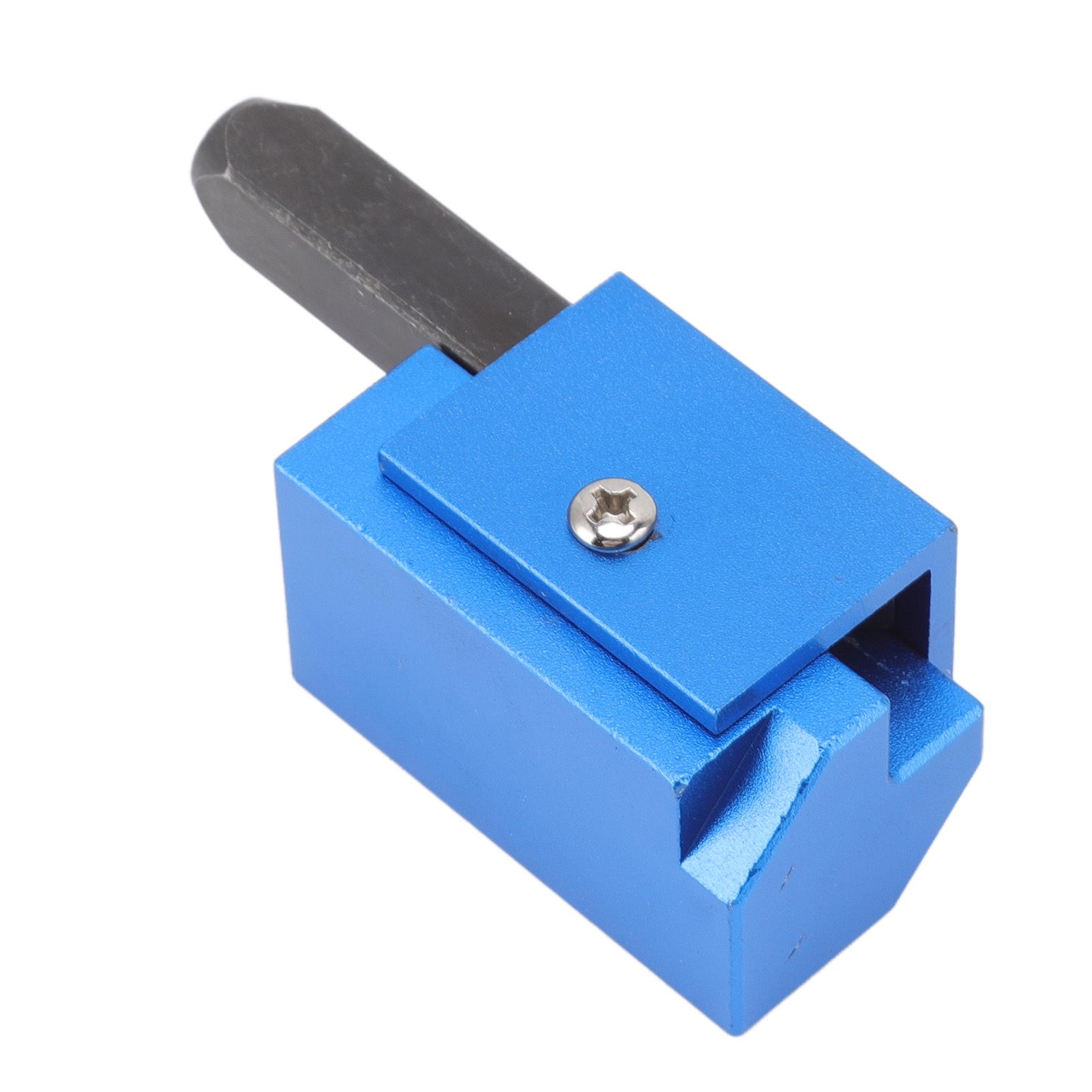 Woodworking Right Angle Corner Chisel Square Recessed Hinge Door Lock Recess Corner Wood Chiseling Tool Blue - Image 8