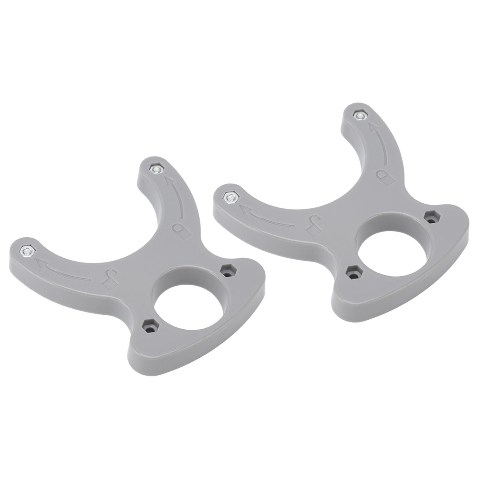 2Pcs Router Table Insert Plate Wrench High Accuracy Portable Plastic Ring Wrench for Woodworking Wood Router Table - Image 2