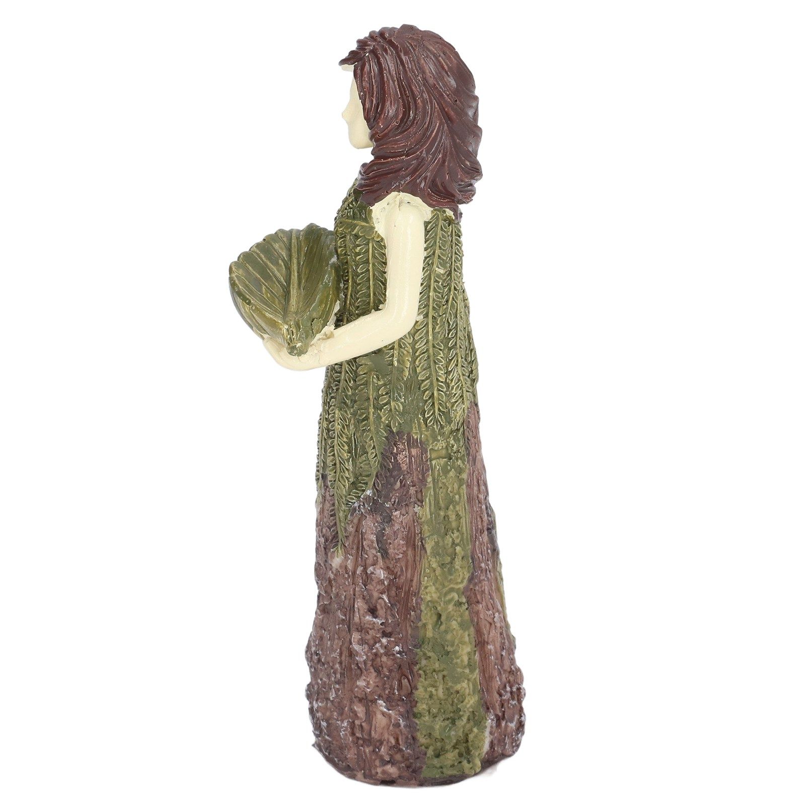 Fairy Statue Bird Feeder Resin Attractive Beautiful Goddess Statuary Bird Feeder for Outdoor Gardens - Image 5