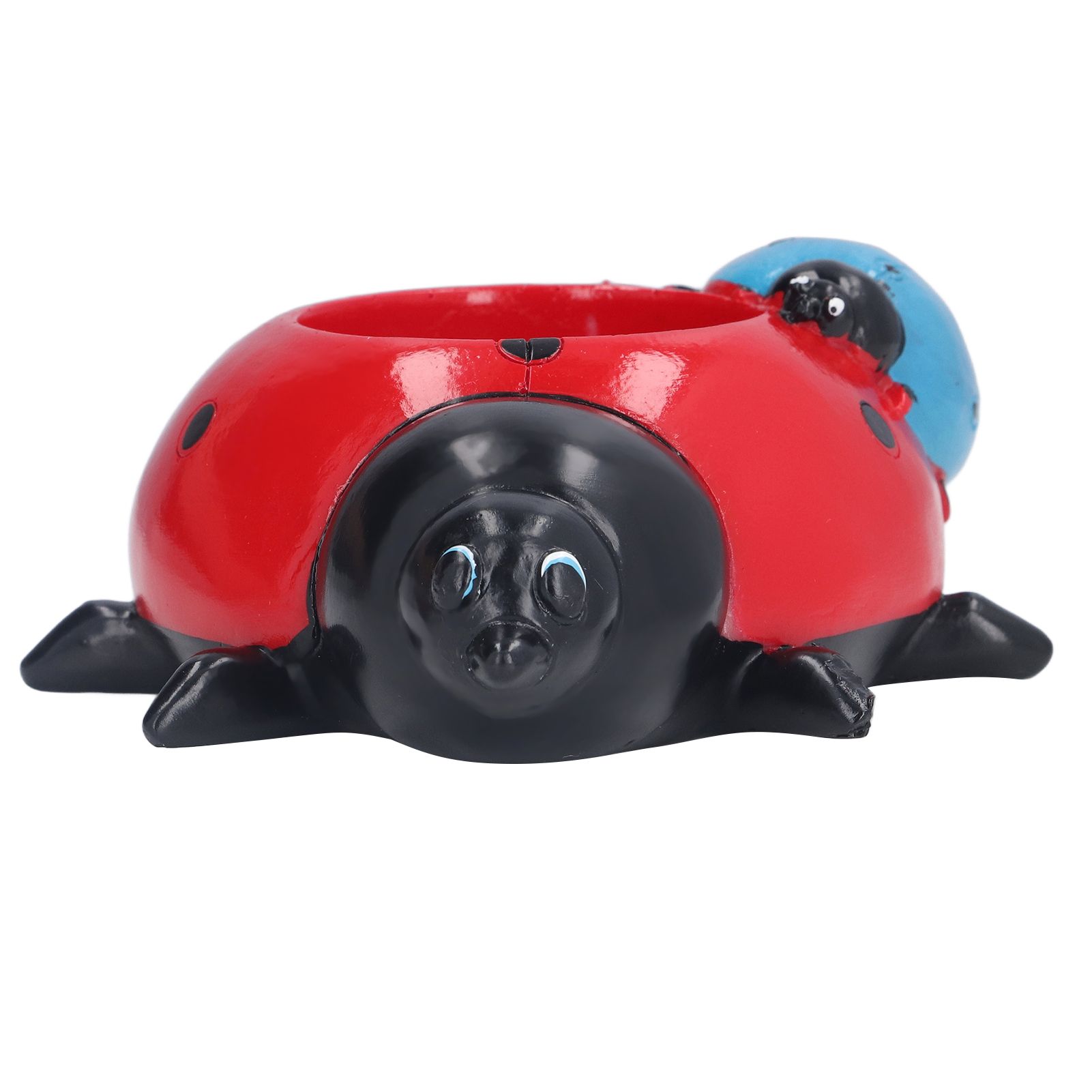 Ladybugs Flower Pot Simulation Cute Resin Animal Succulent Plant Container for Garden Decorations W93 - Image 2